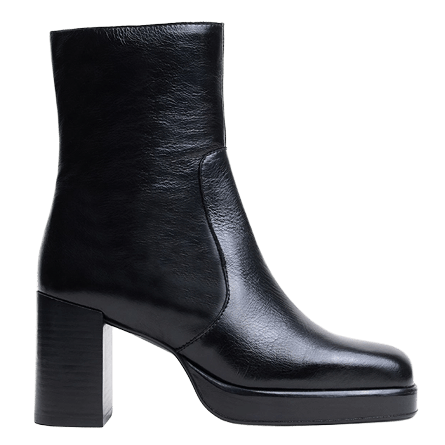 Bottines en cuir boom JONAK Noir