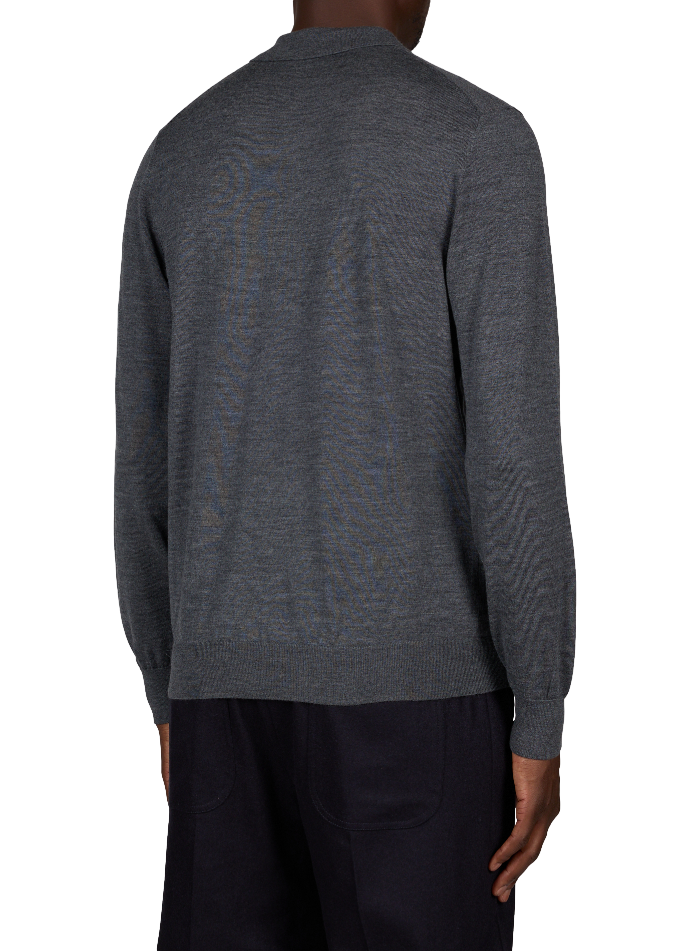 Buttoned wool jumper VAN LAACK Grey