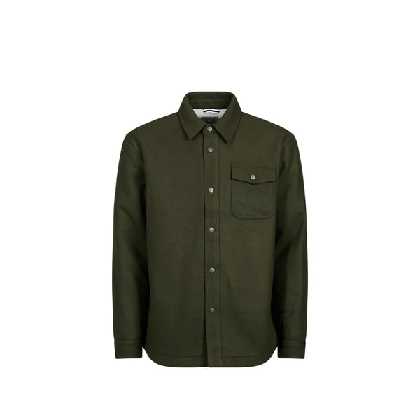 Surchemise en laine avec doublure sherpa Surchemise en laine avec doublure sherpa