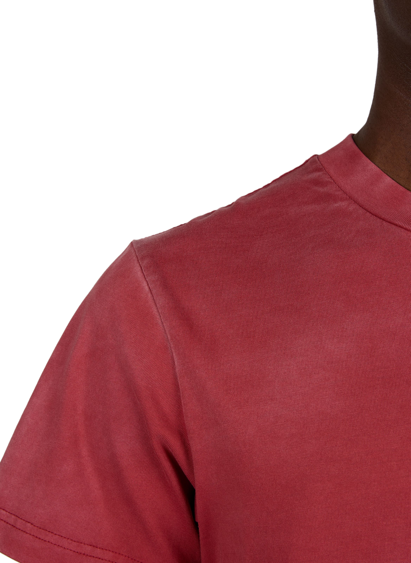 Straight-fit cotton T-shirt ENTIRE STUDIOS Red
