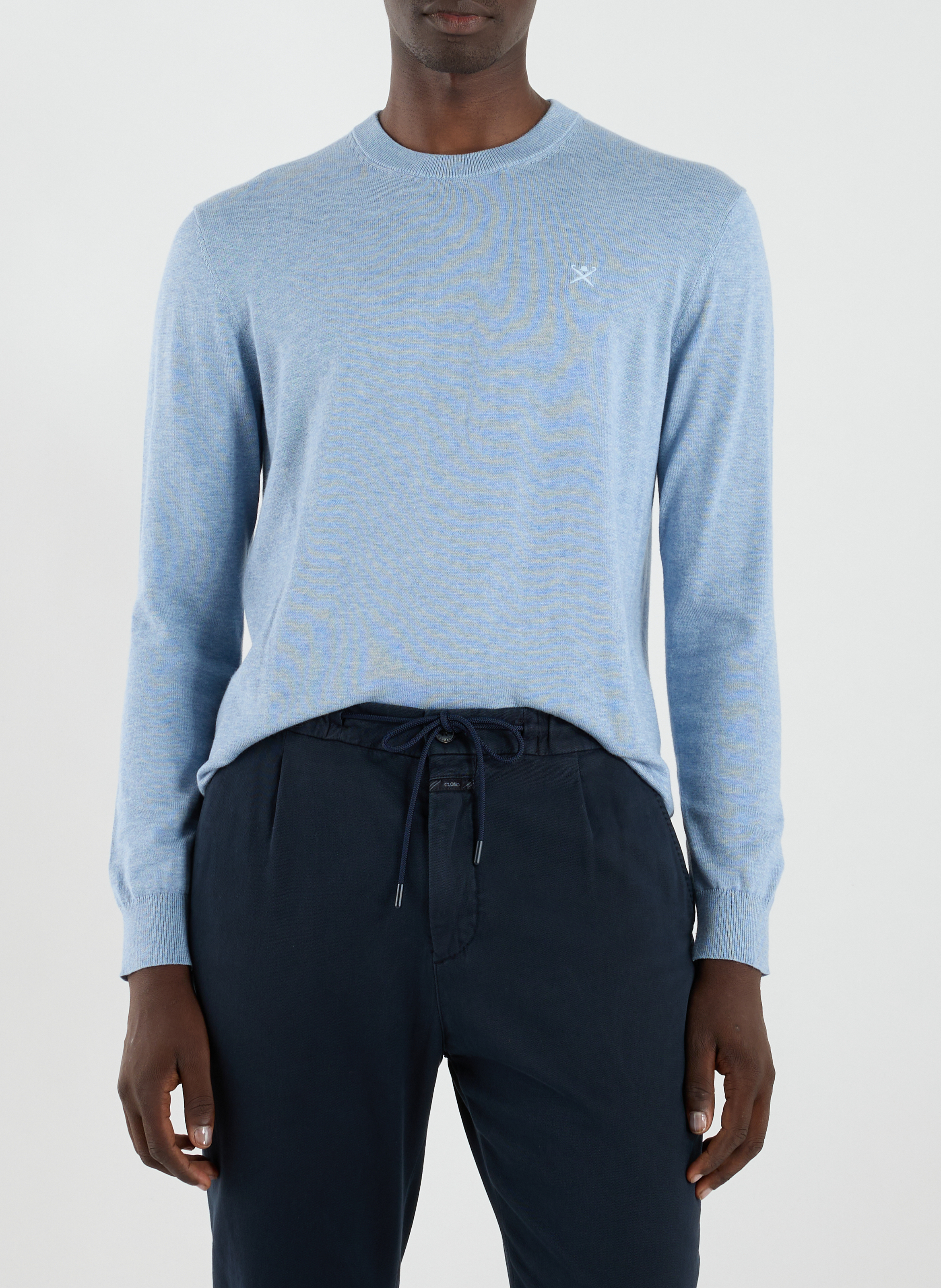 Baumwollpullover HACKETT Blau