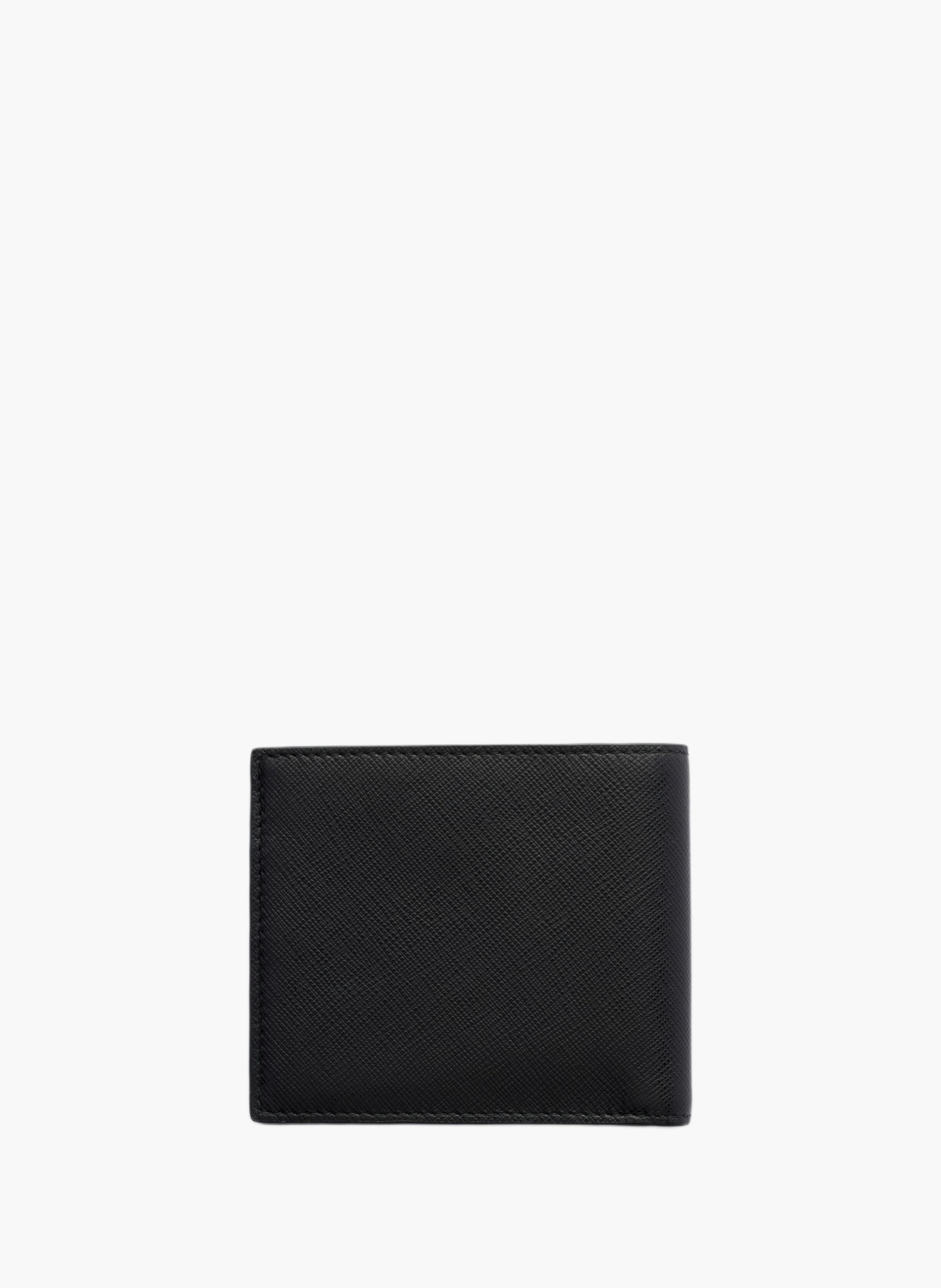 Portefeuille en cuir PRADA Noir