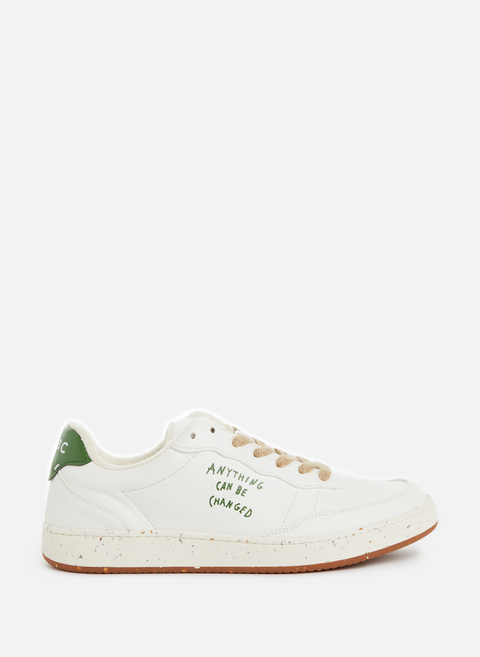 Low-top vegan leather sneakers WhiteACBC 