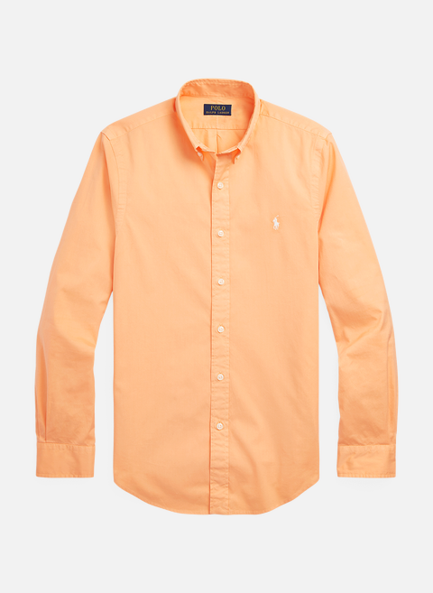 قميص قطني رفيع برتقاليPOLO RALPH LAUREN 