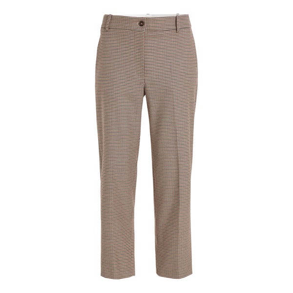 Pantalon slim à carreaux