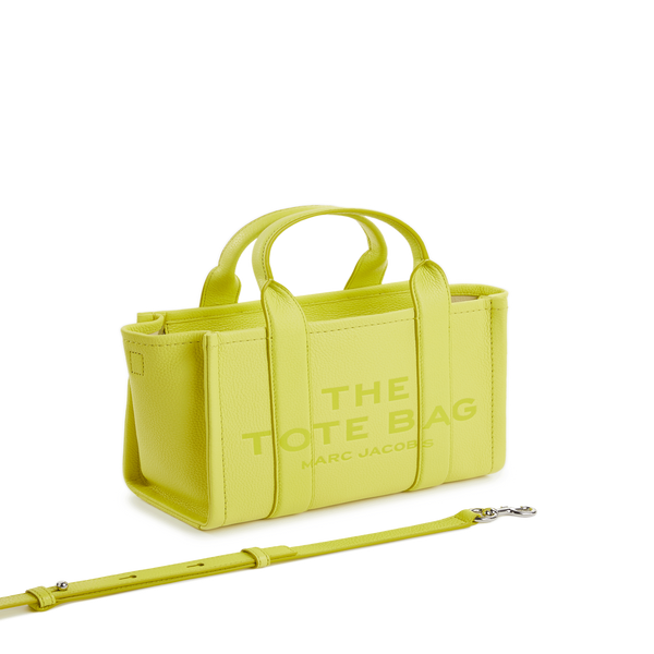 Marc Jacobs The Tote Mini Leather Tote Bag In Yellow