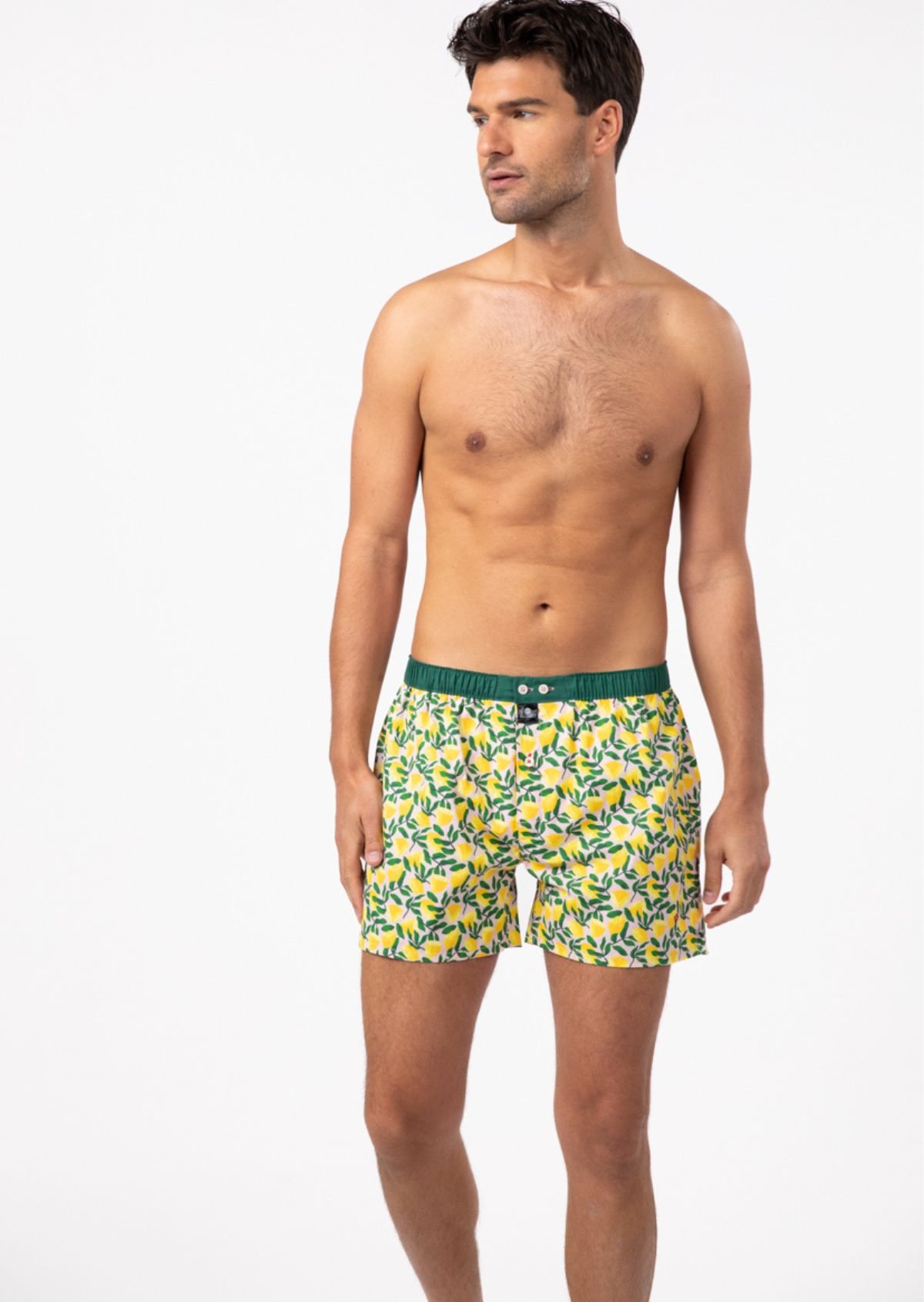 Caleçon en coton biologique BILLYBELT Jaune