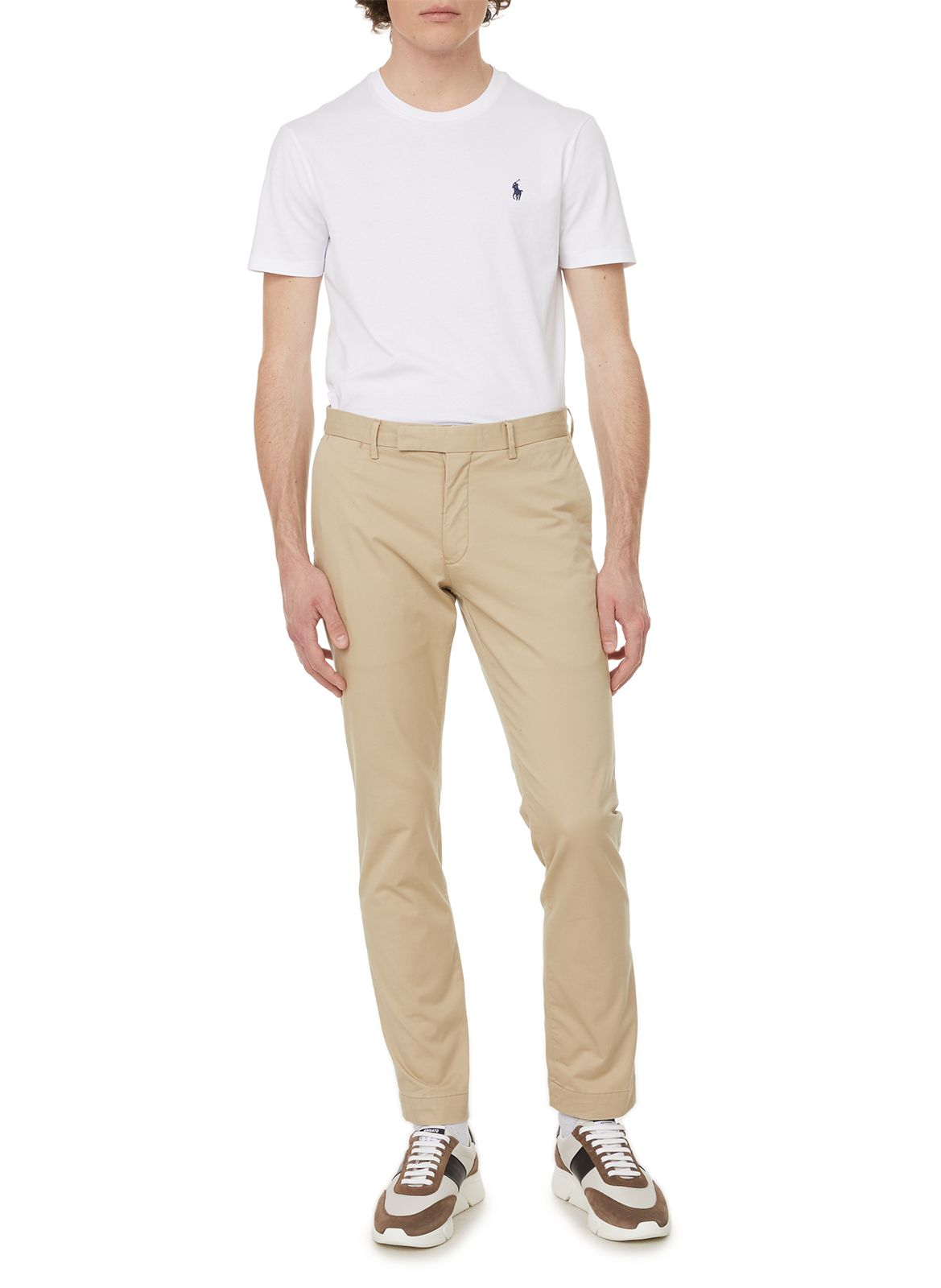 Slim cotton T-shirt White