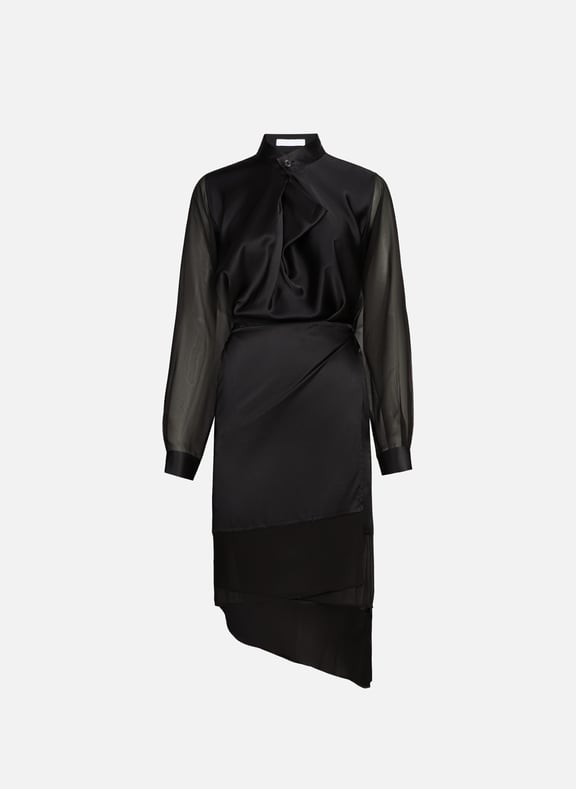 Midi scarf shirt dress HELMUT LANG Midi scarf shirt dress HELMUT LANG