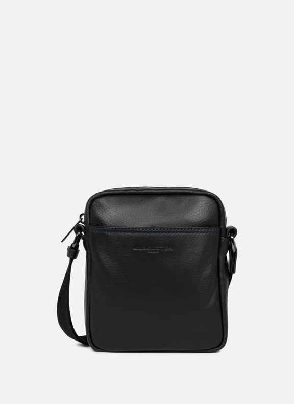 Mini sacoche - soft vintage homme Noir by LANCASTER LANCASTER Mini sacoche - soft vintage homme Noir