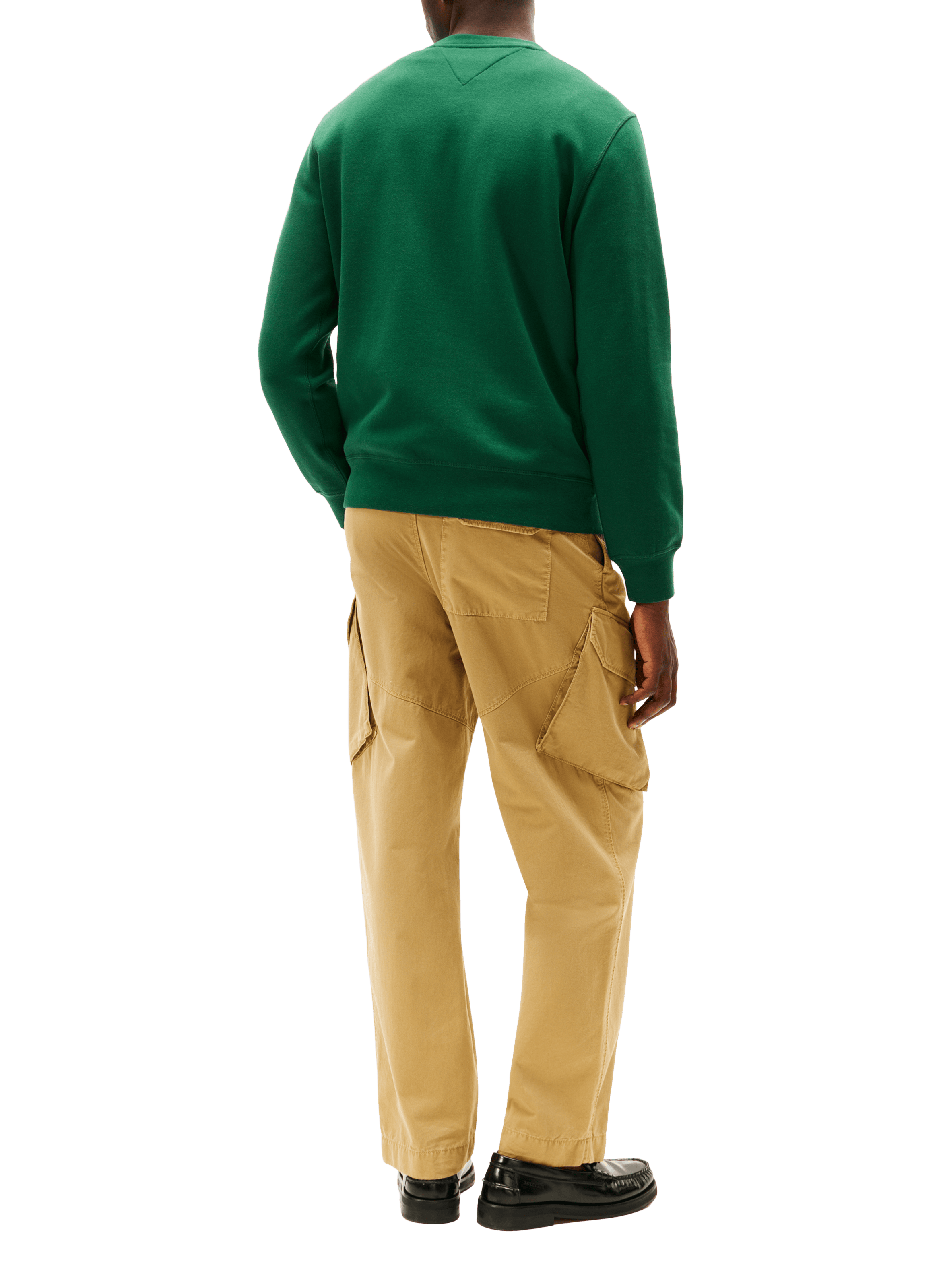 Cotton sweatshirt TOMMY HILFIGER Green