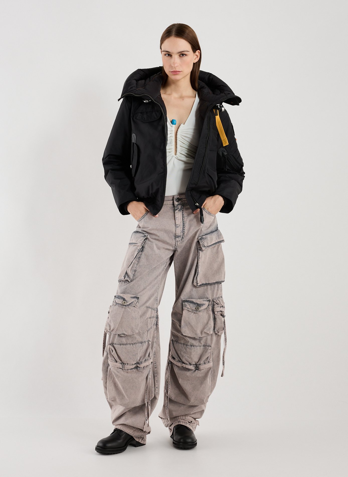 Parka courte Gobi PARAJUMPERS Noir