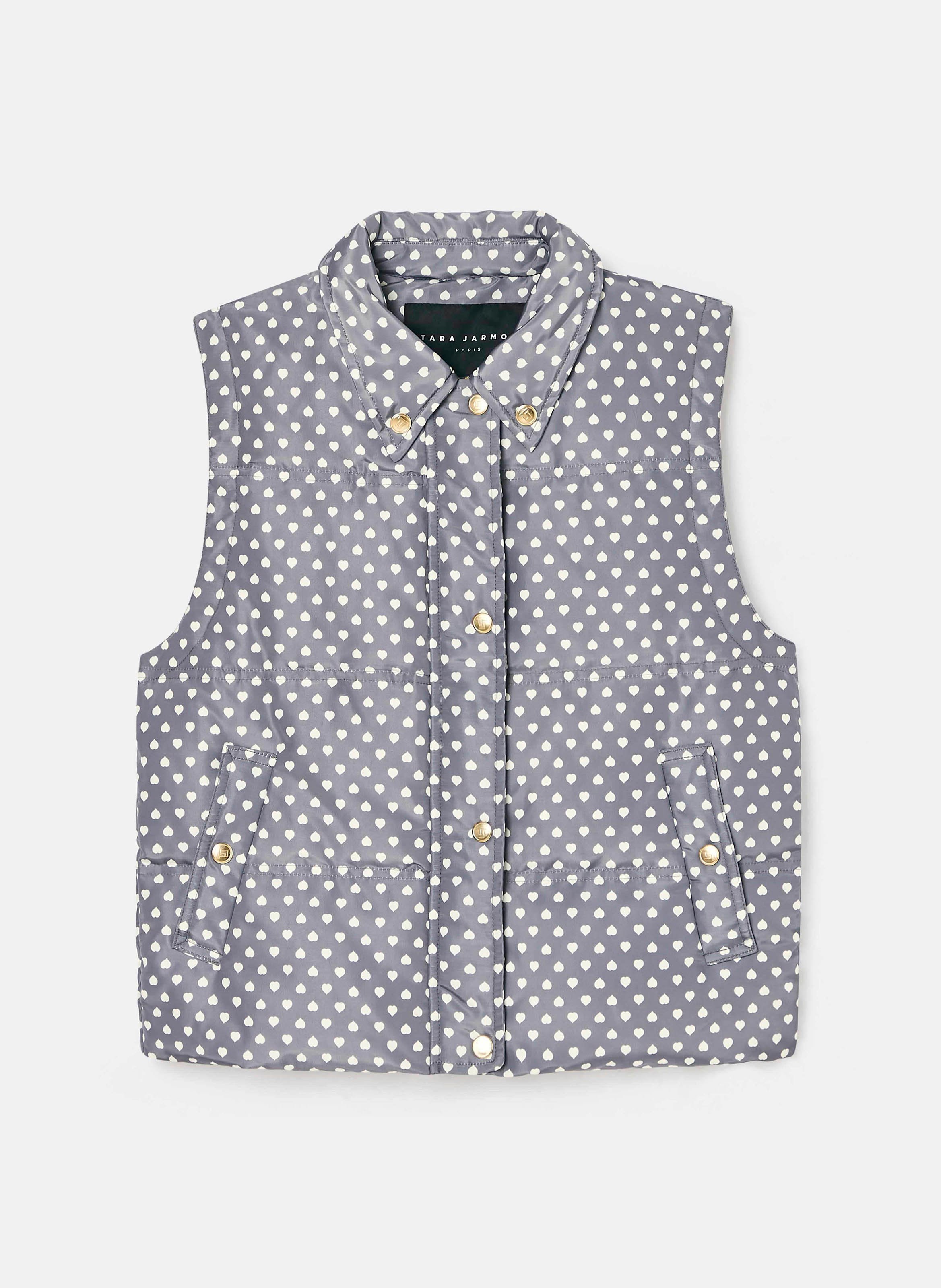 Doudoune dora TARA JARMON Gris