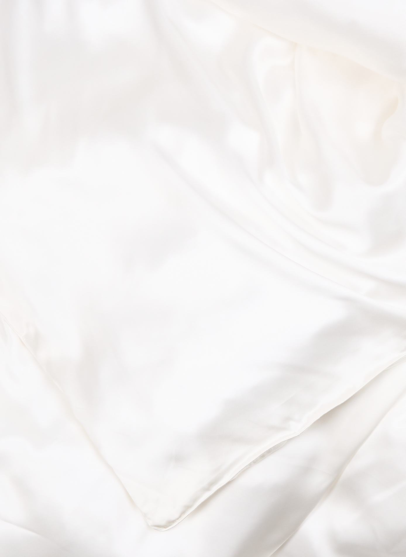 Silk duvet cover AU PRINTEMPS PARIS White