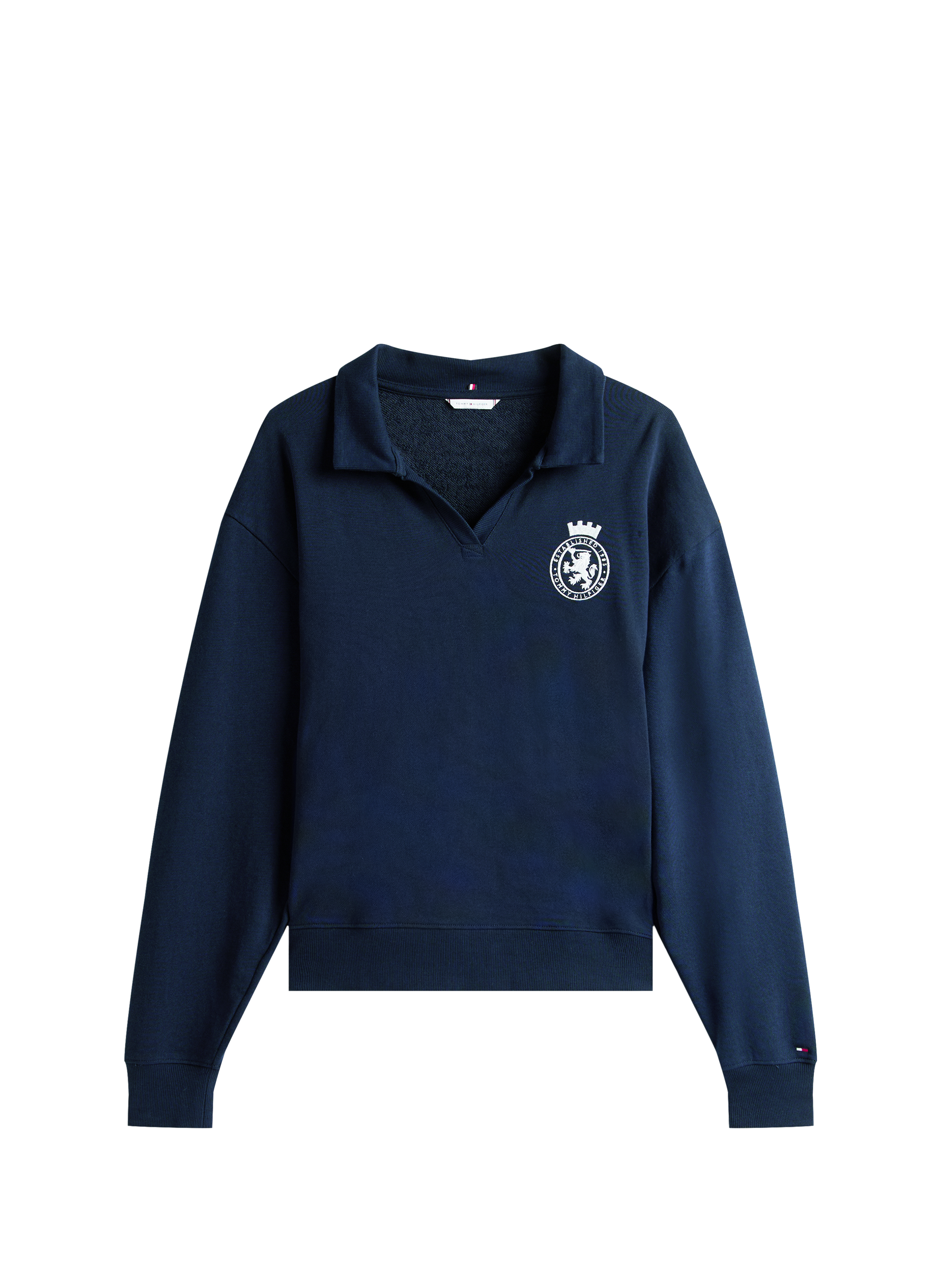 Cotton blend indoor sweater TOMMY HILFIGER Blue