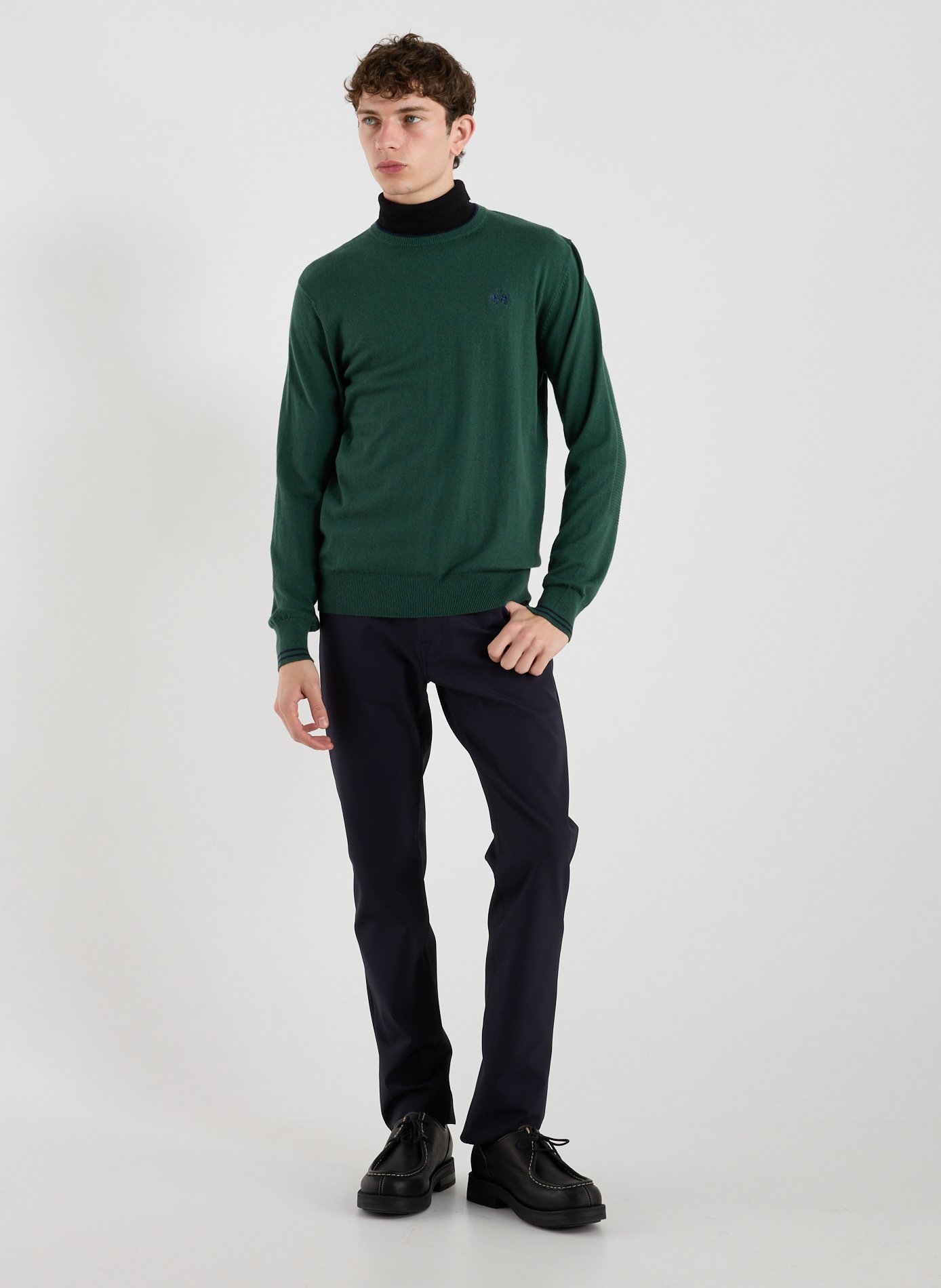Cotton-blend jumper LA MARTINA Green