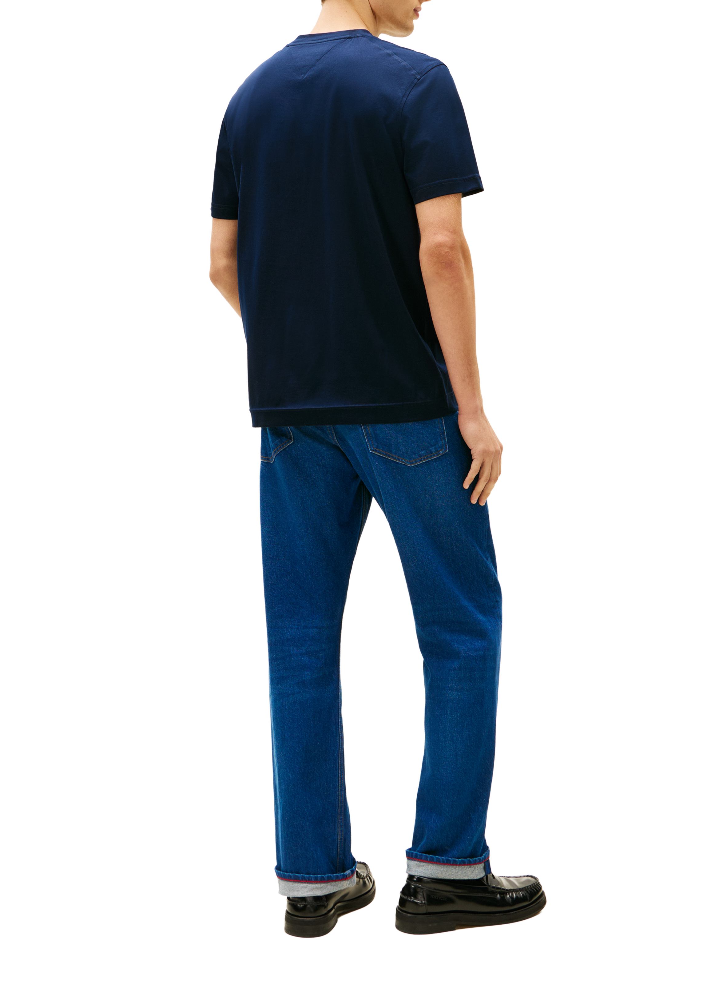 Short-Sleeve Cotton T-Shirt  TOMMY HILFIGER Blue