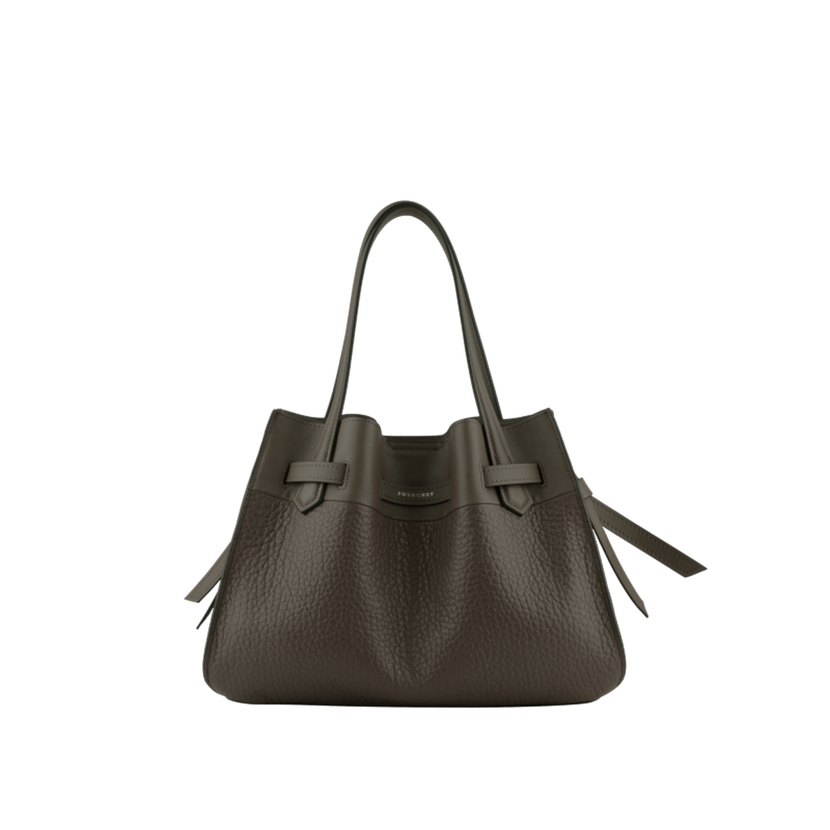 Blossom - sac à main POURCHET Marron