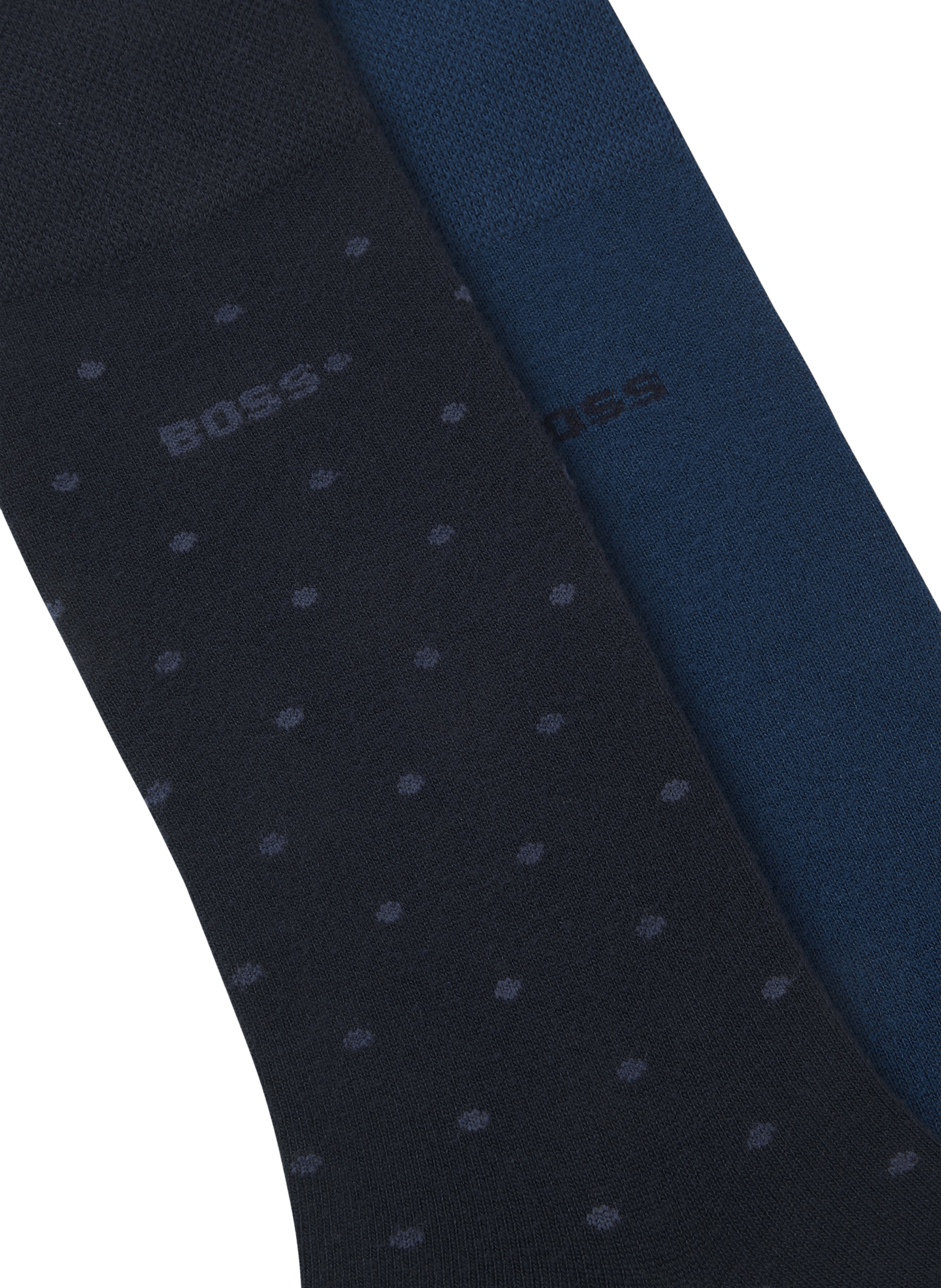 Lot de 2 paires de chaussettes mi-hautes BOSS Multicolore