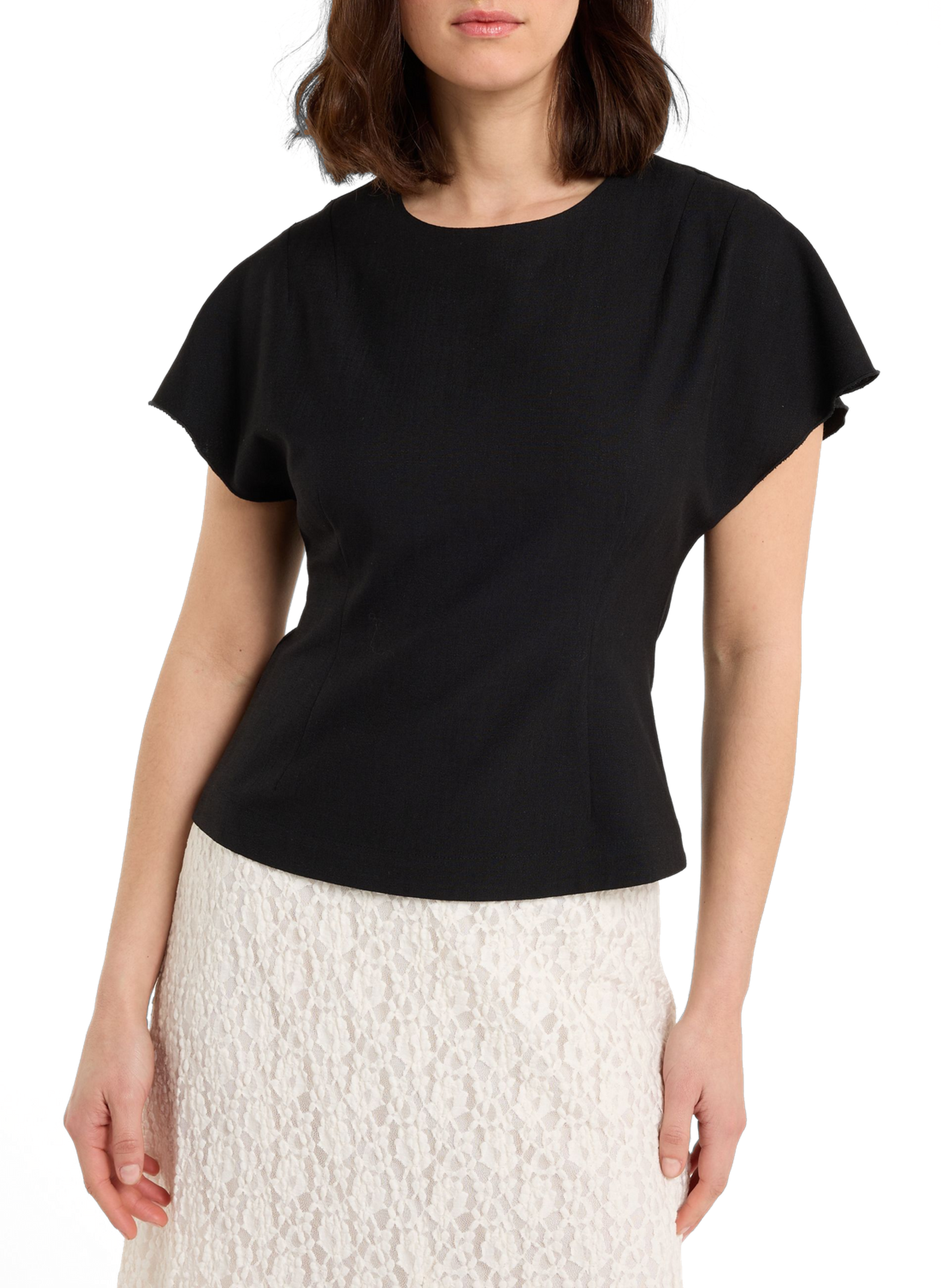 Fitted top Ariela SAISON 1865 Black