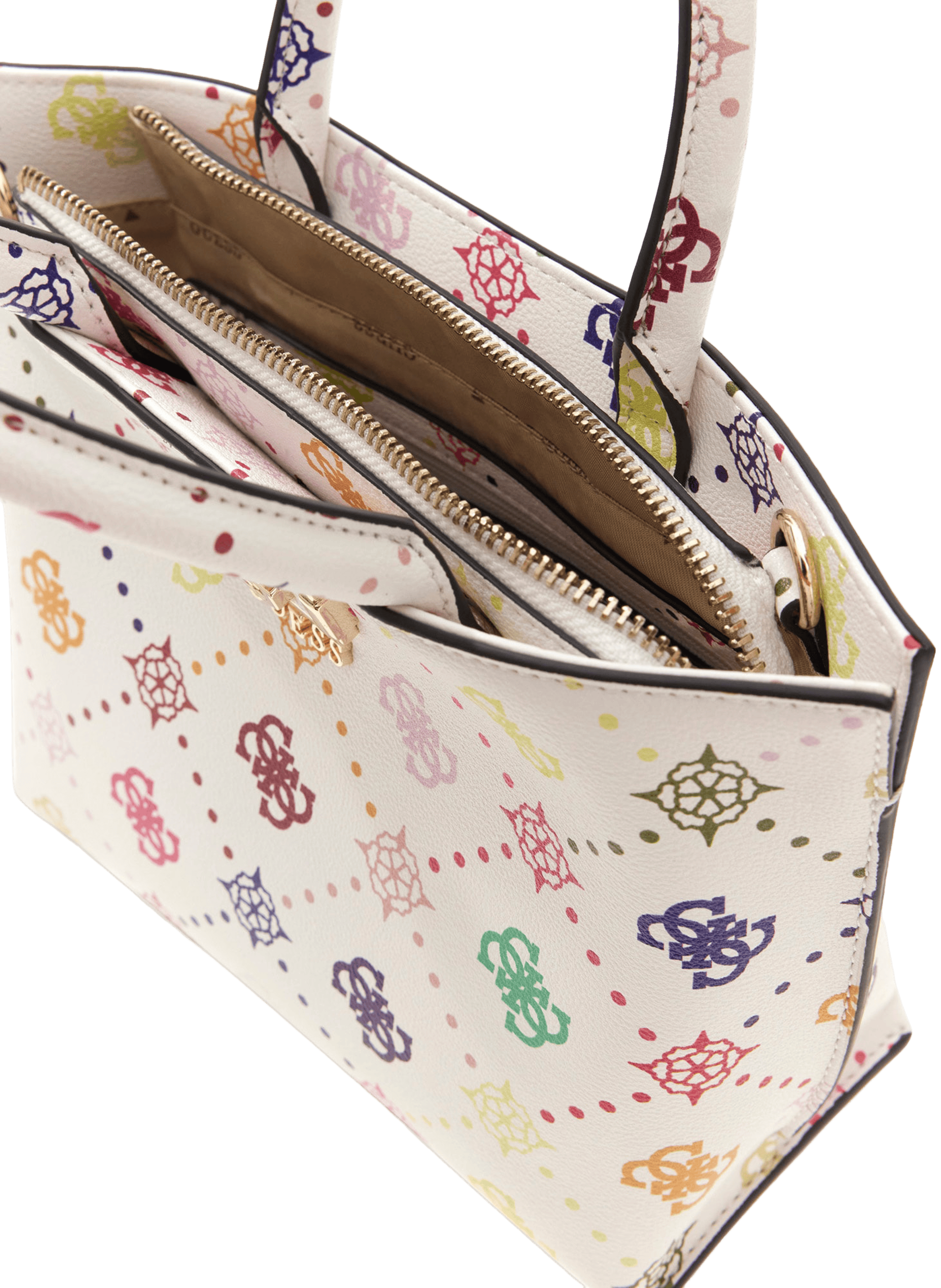 Borsa a tracolla con logo Emilie GUESS Multicolore