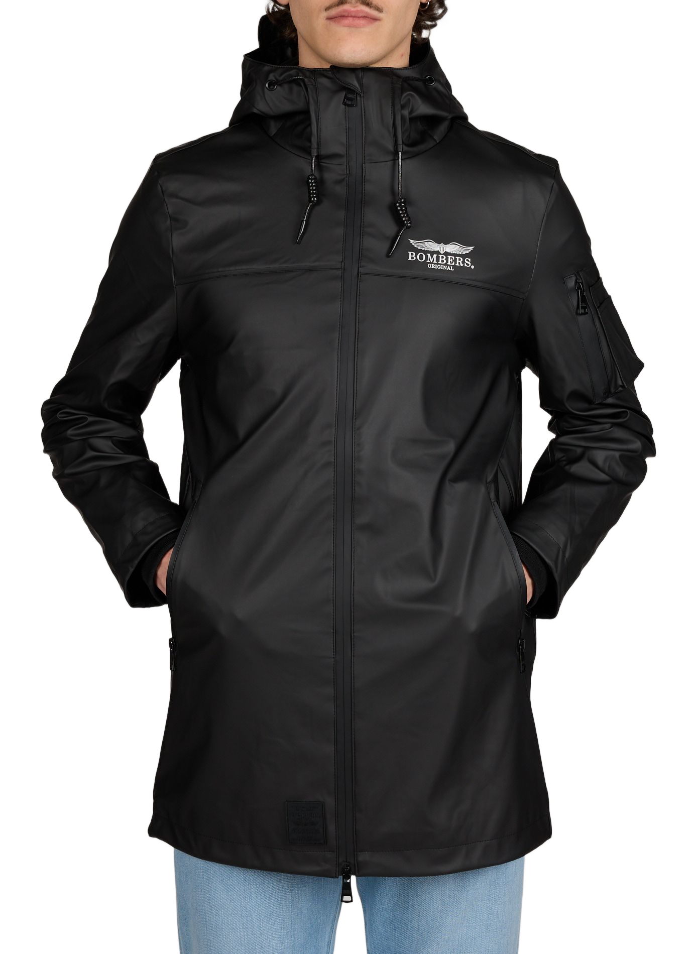 Blouson Djinn à capuche BOMBERS ORIGINAL Noir