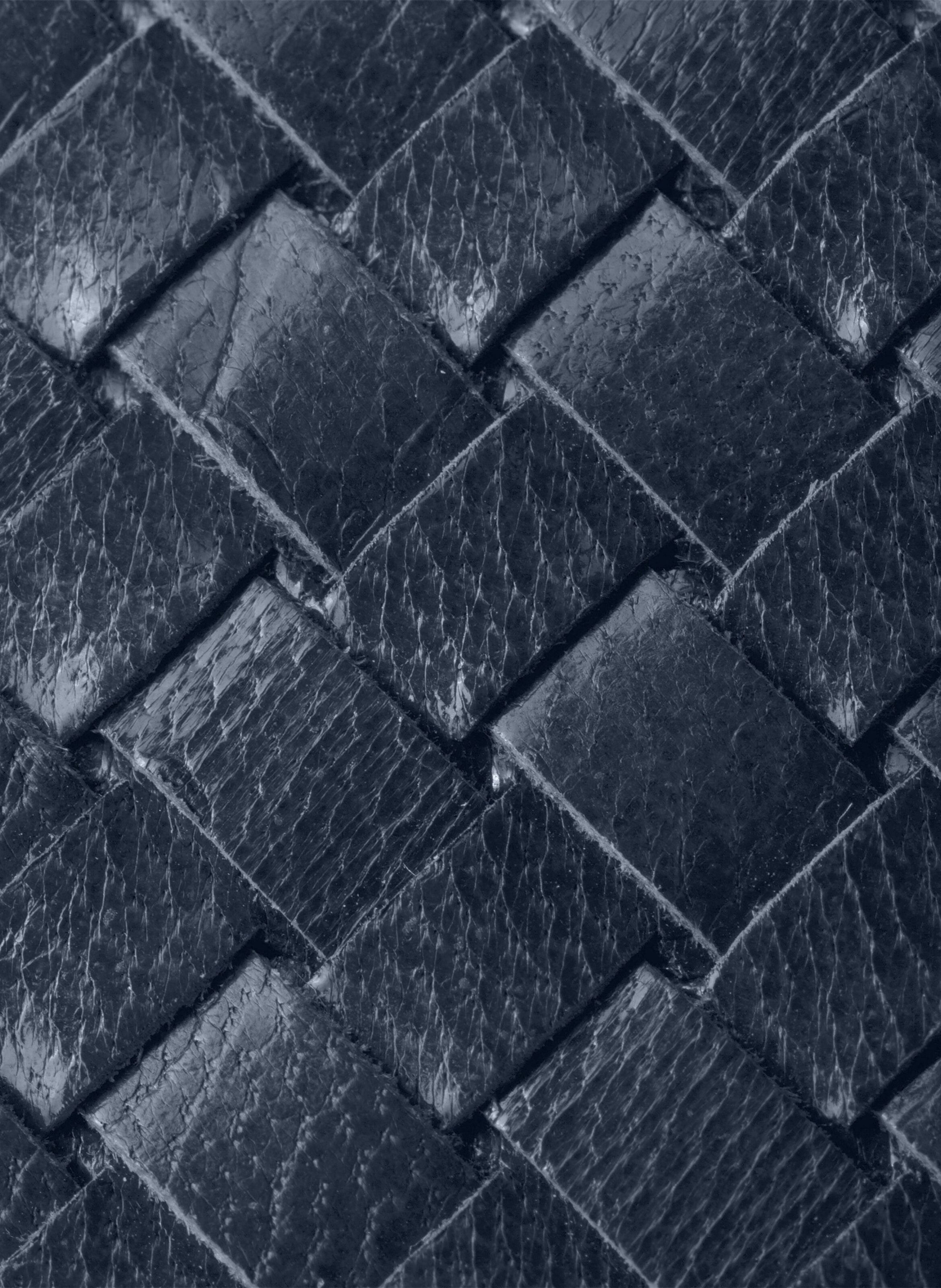 Portefeuille en cuir PRADA Bleu
