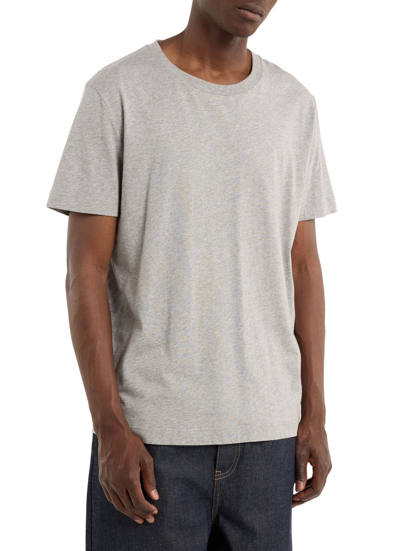 Rundhalsausschnitt T-Shirt Baff SAISON 1865 Grau