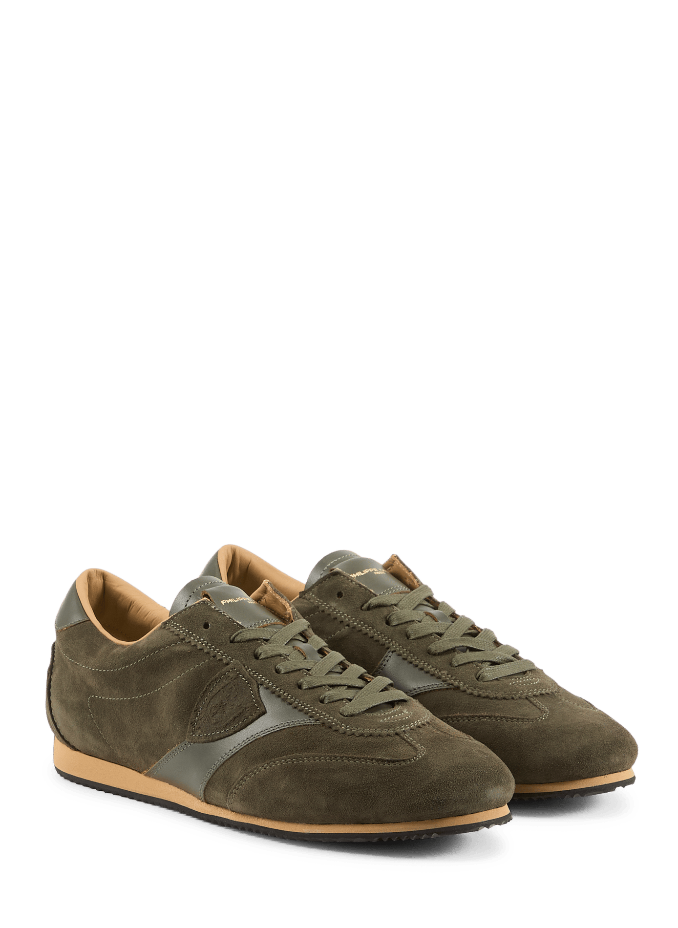 Sneaker aus Leder PHILIPPE MODEL Khaki