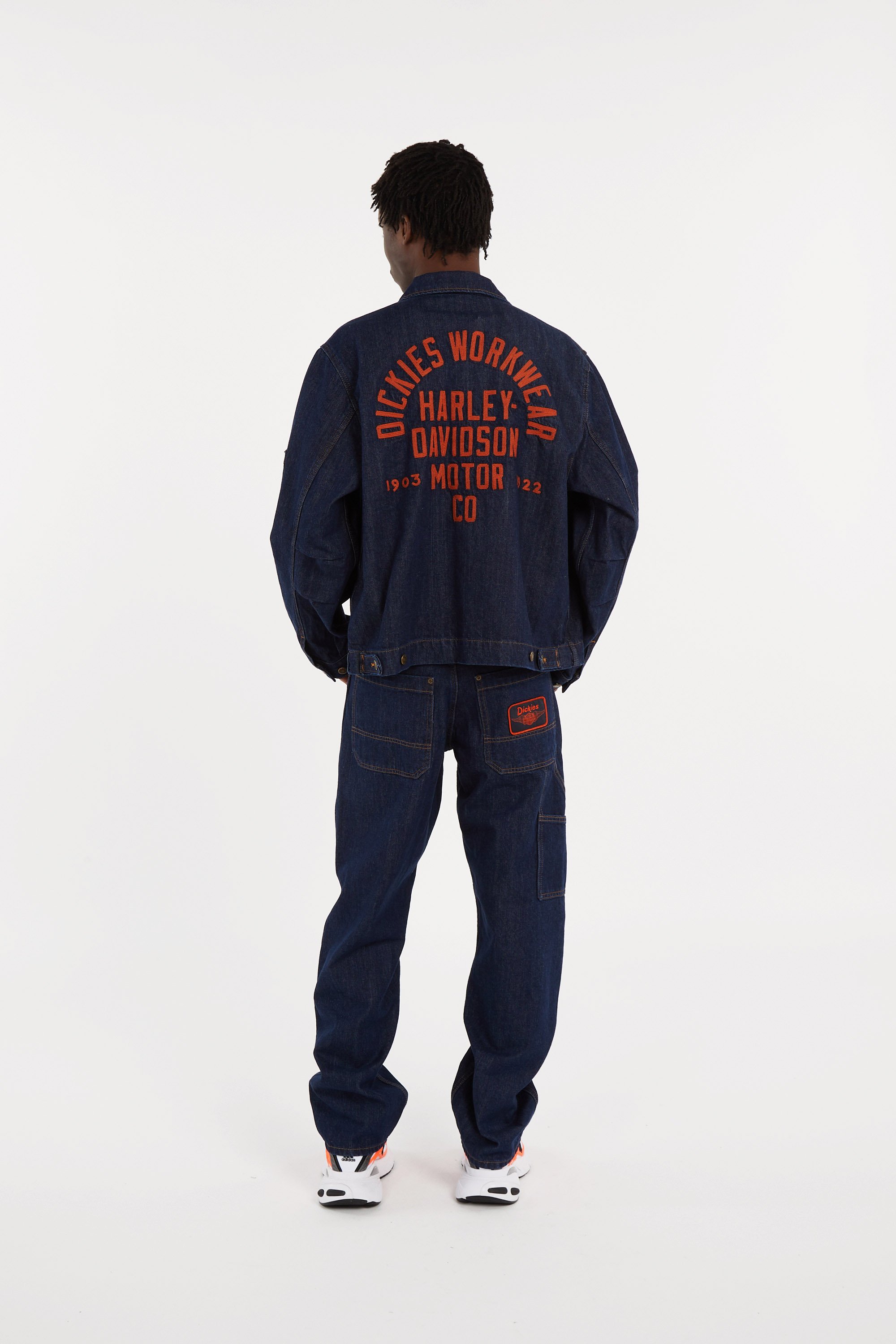 Veste dickies x hd boxy denim jacket DICKIES Bleu