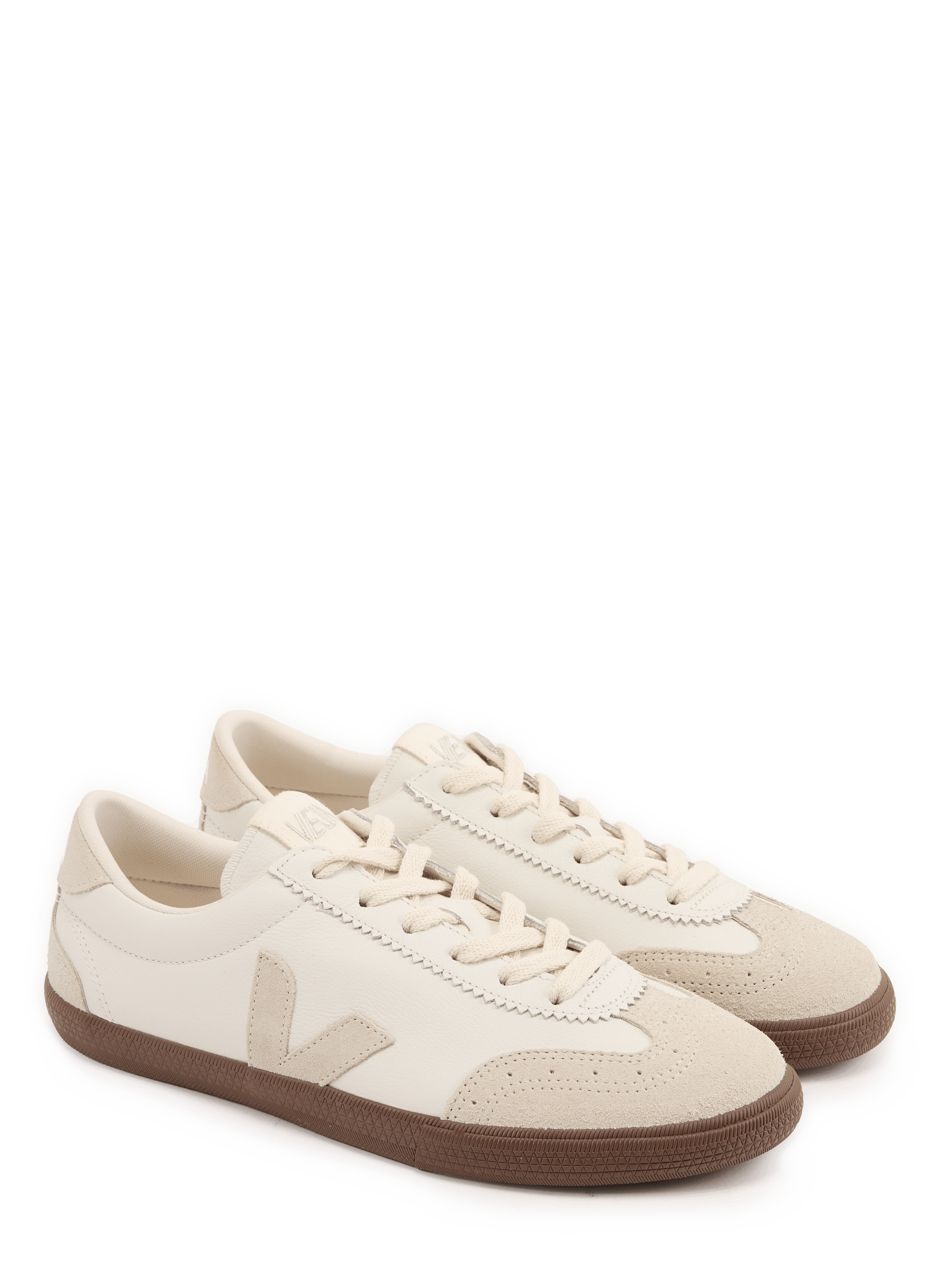 Volley leren sneakers VEJA Wit