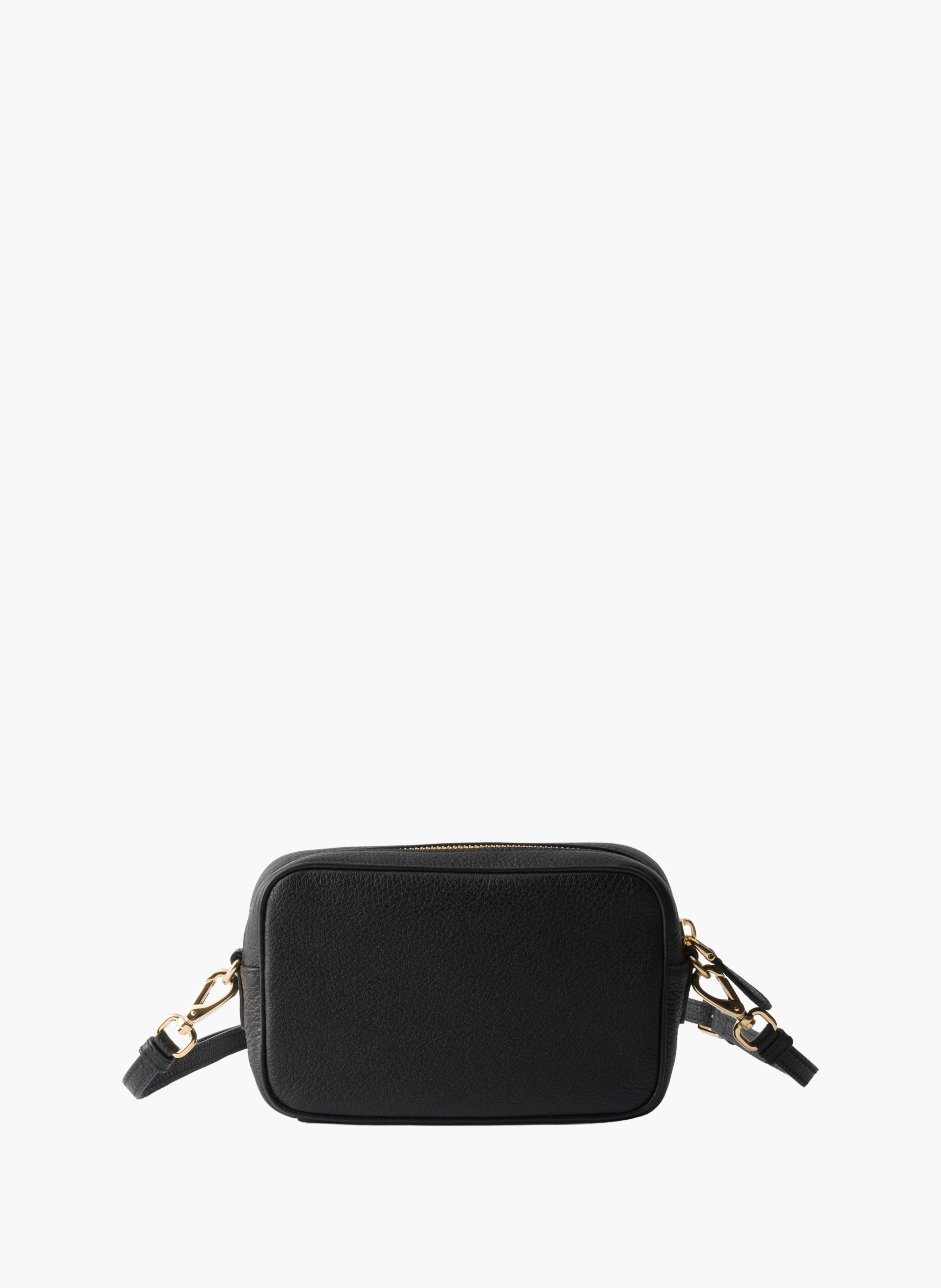 Mini sac en cuir PRADA Noir