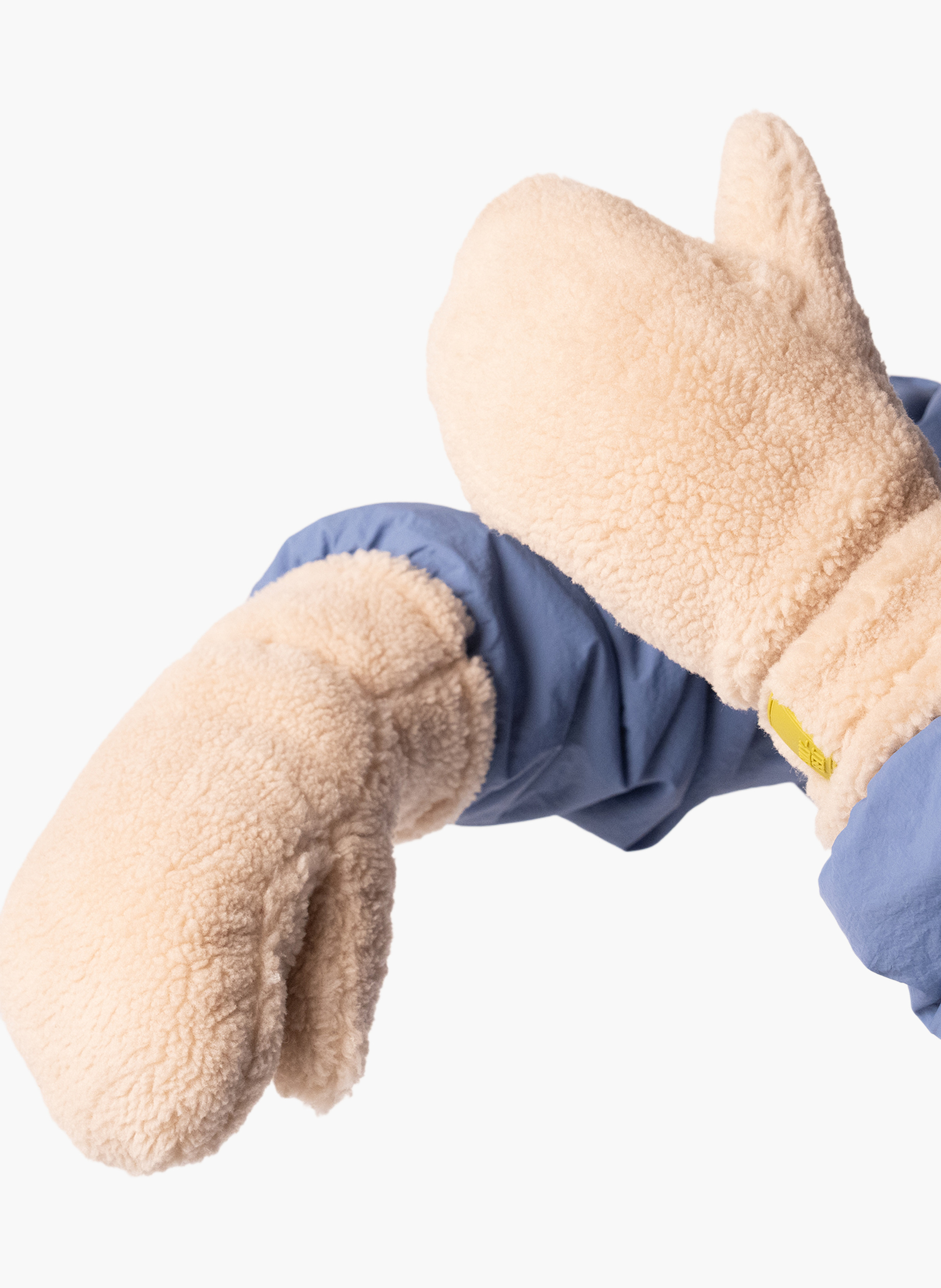 Moufles en sherpa polaire BILLYBELT Beige