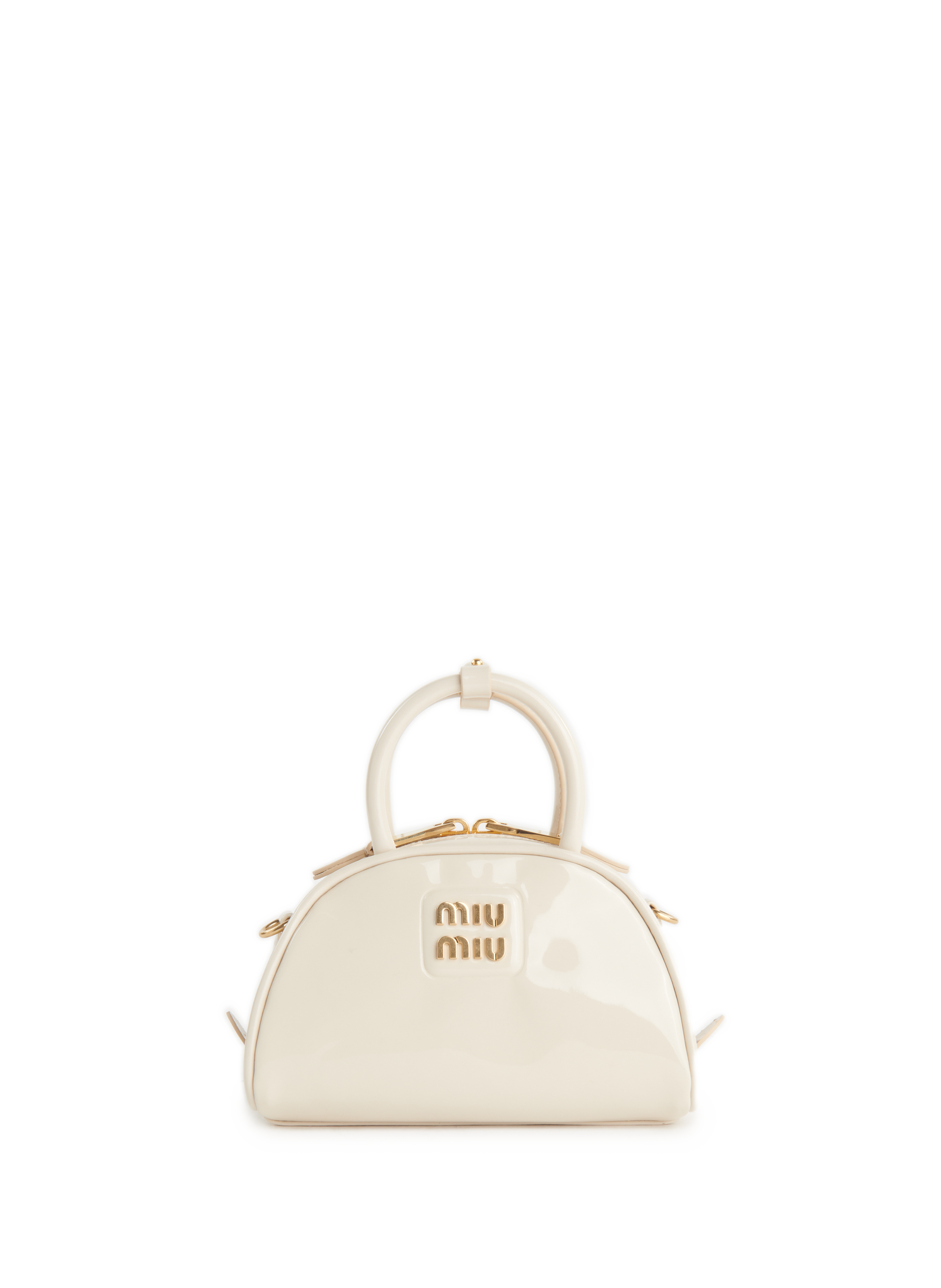 Black Arcadie Matelassé Nappa Leather Mini-bag | Miu Miu