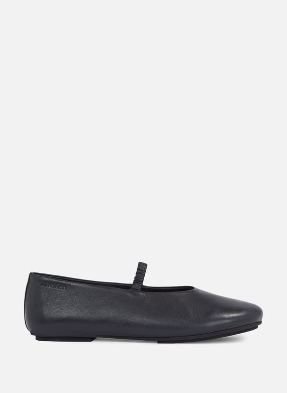 Leather ballerina flats calvin klein women printemps