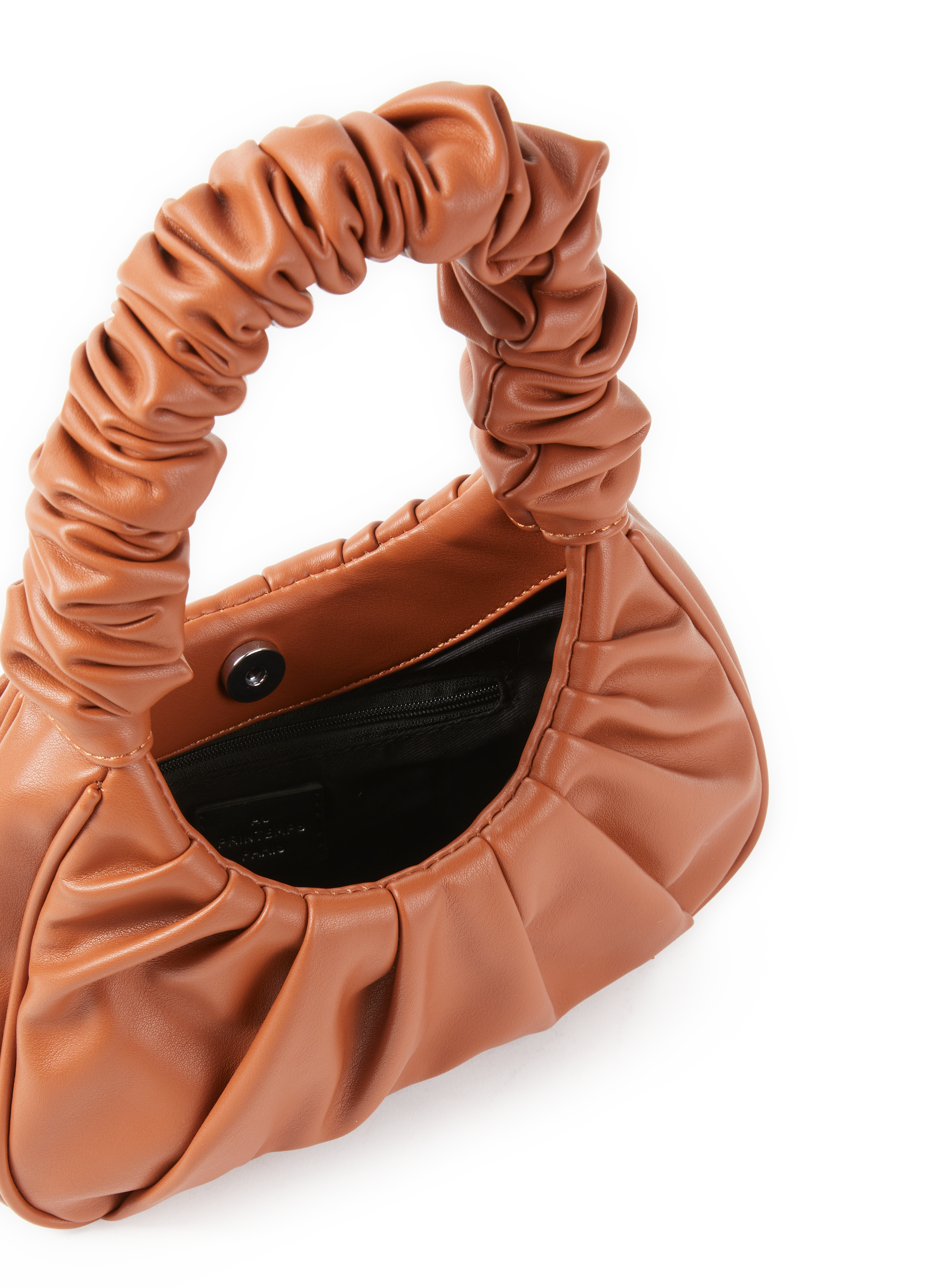 Pleated handbag AU PRINTEMPS PARIS Brown
