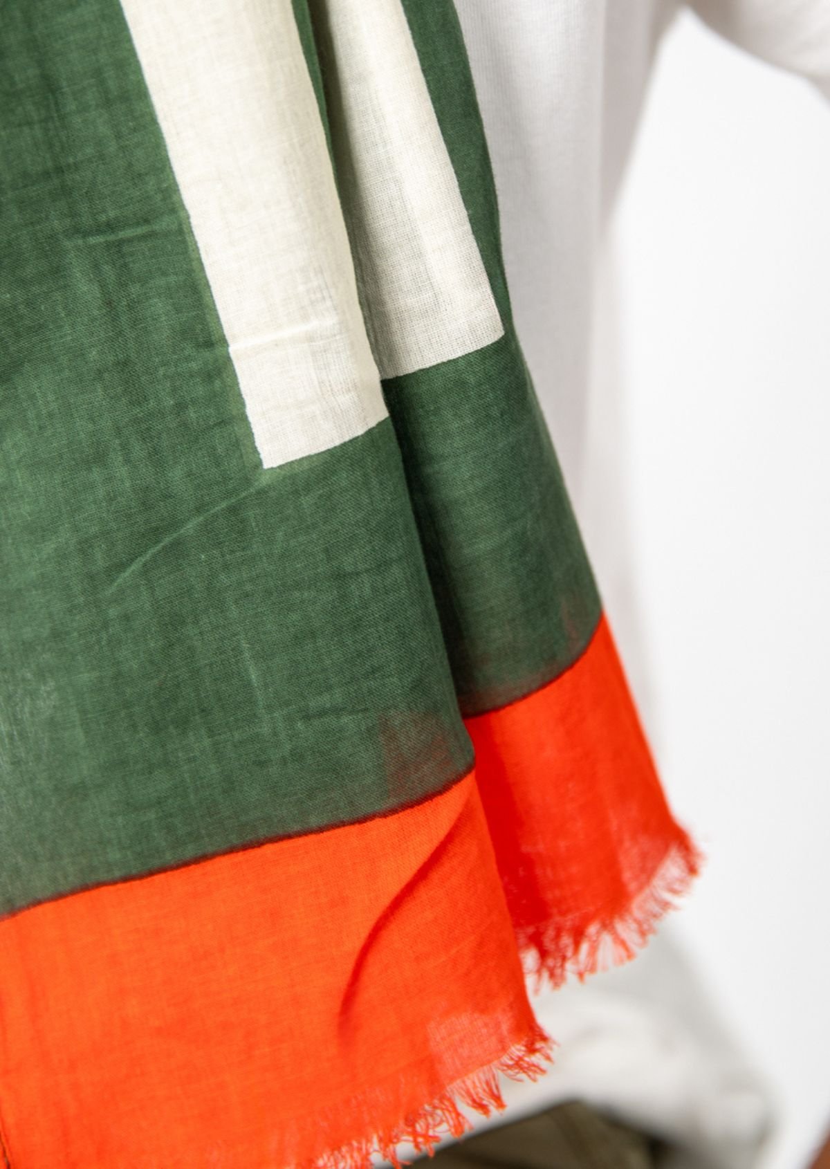 Foulard en coton biologique BILLYBELT Vert