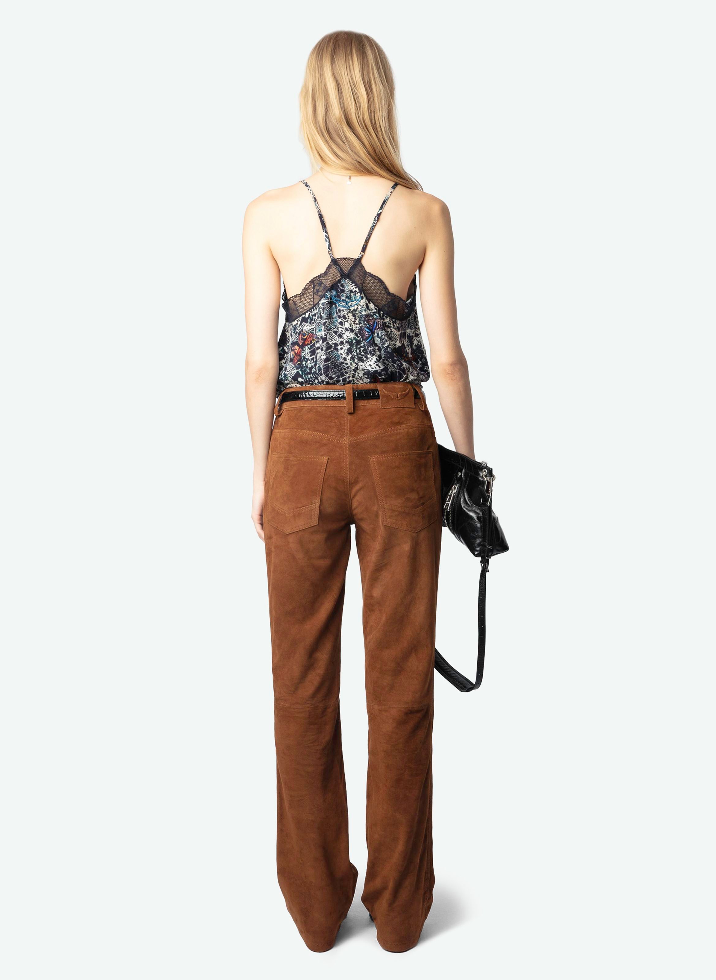 Caraco imprimé à dentelle christy ZADIG&VOLTAIRE Bleu