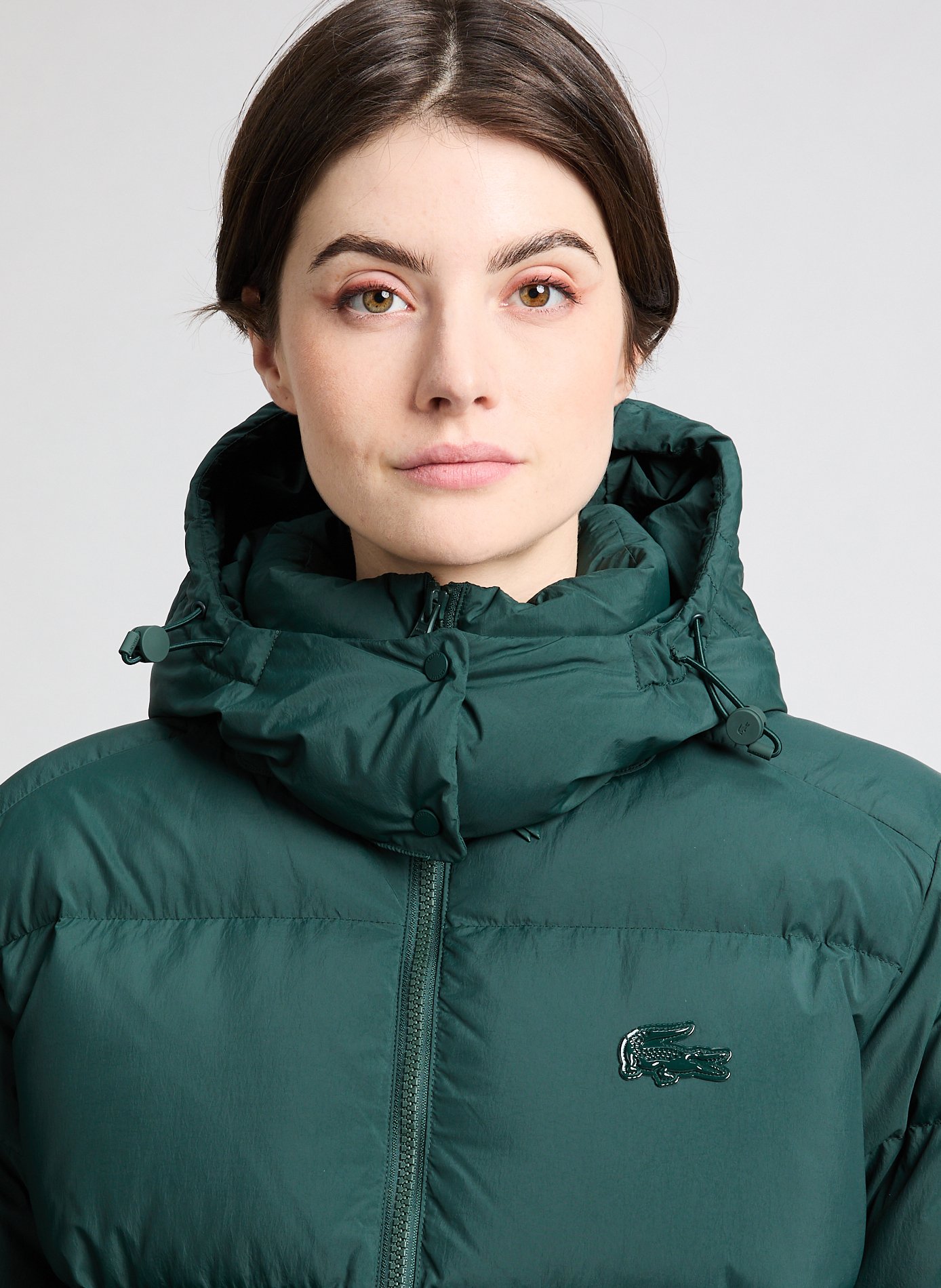 Doudoune à logo  LACOSTE Vert