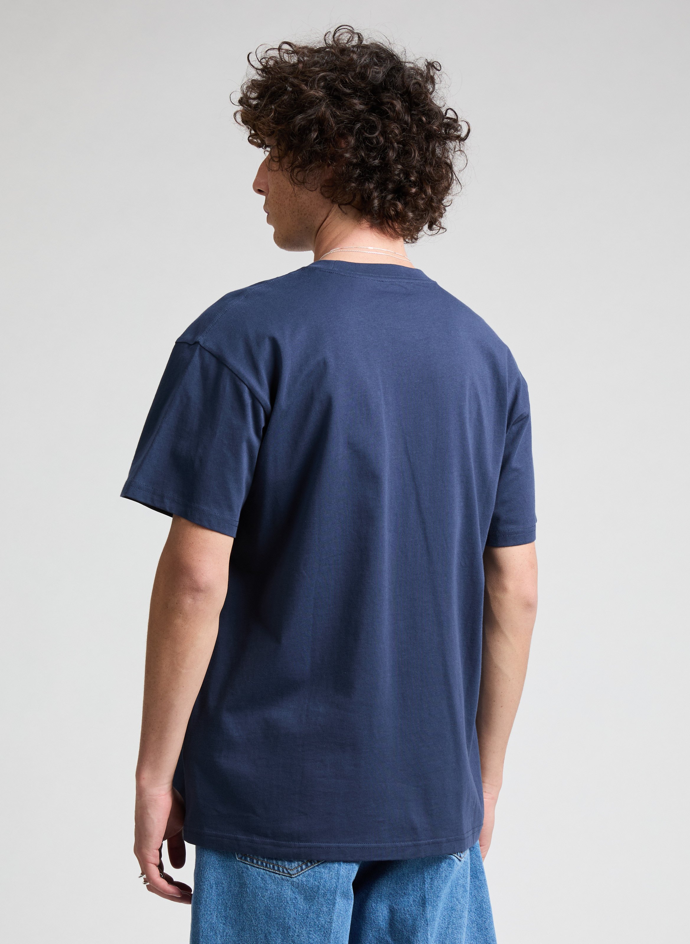 T-shirt à manches courtes en coton CARHARTT WIP Bleu