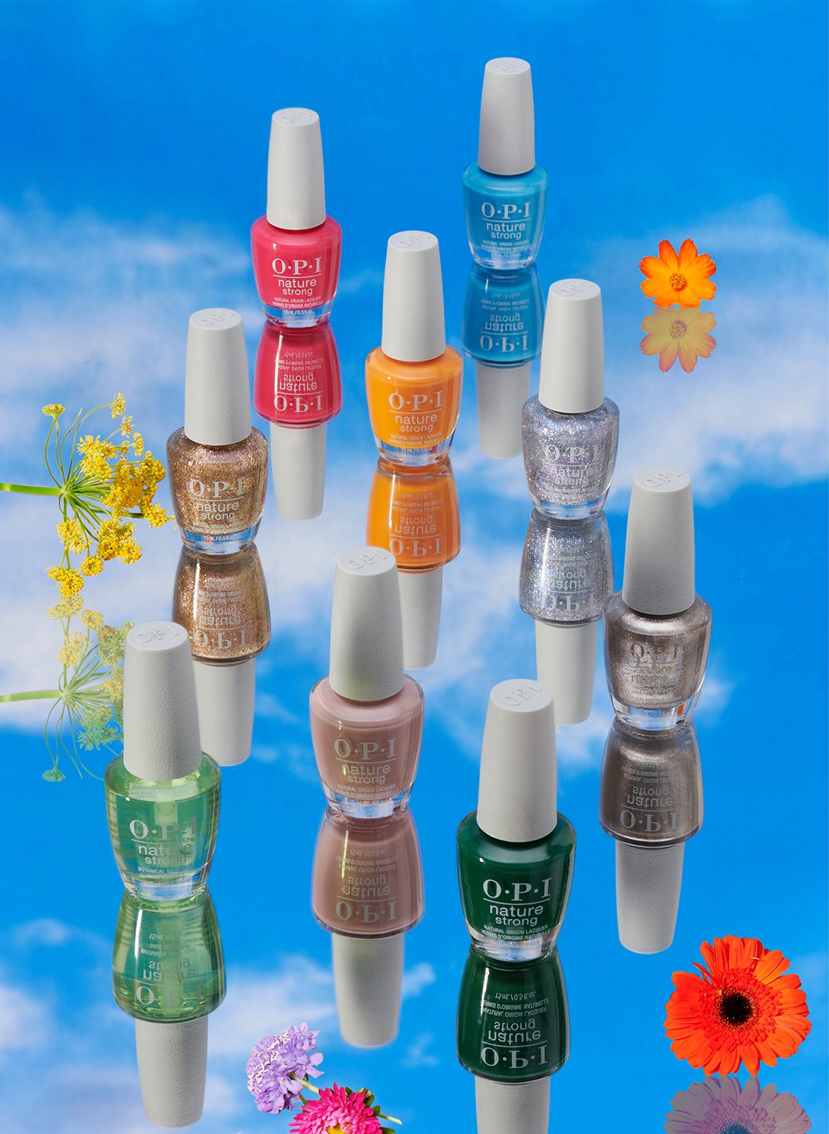 Glowing Places - Nature Strong - Vegan Nail Polish OPI Doré