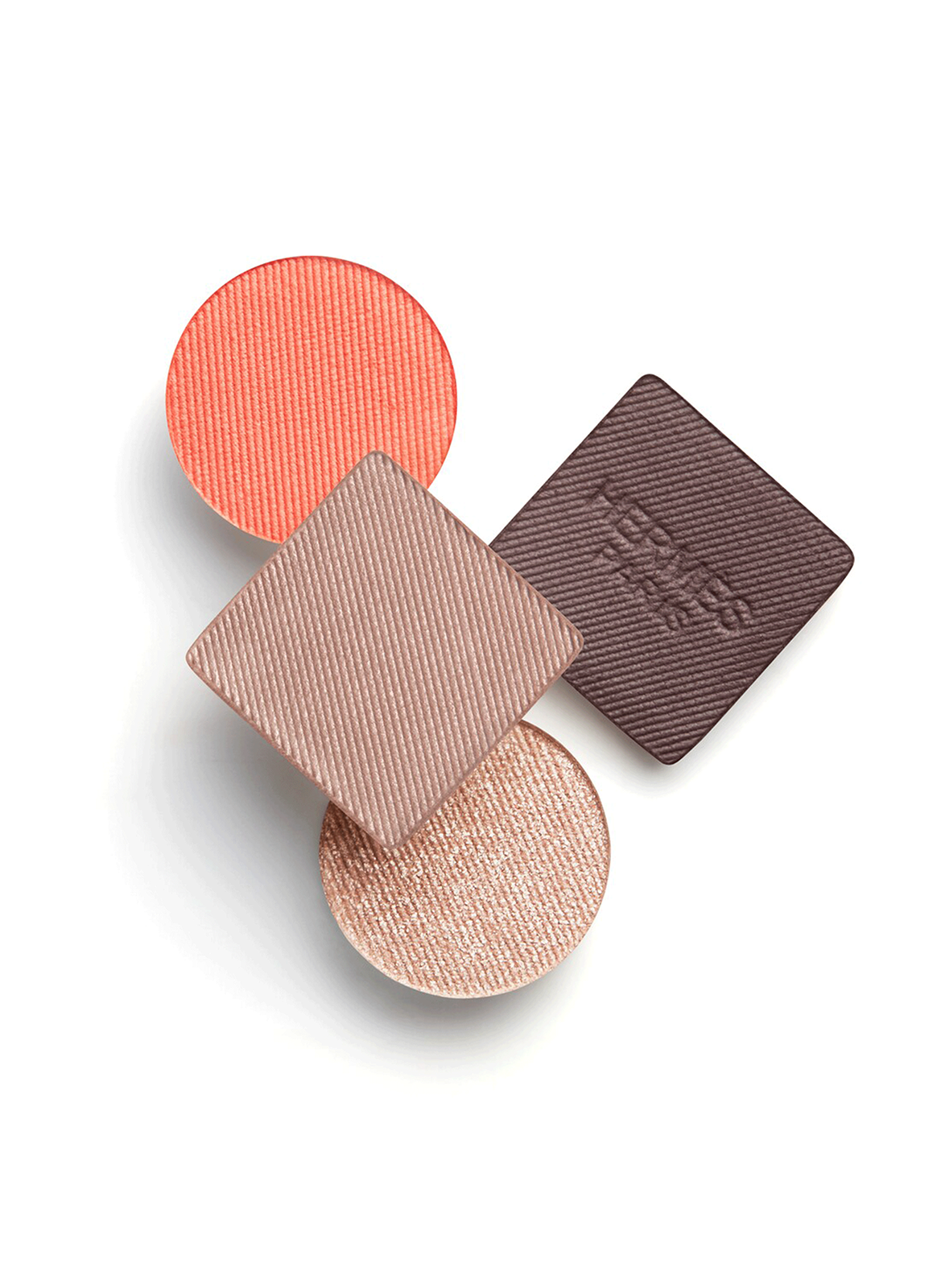 Ombres d?Hermès quad eyeshadow palette refill, Ombres Fauves HERMÈS Ombres fauves