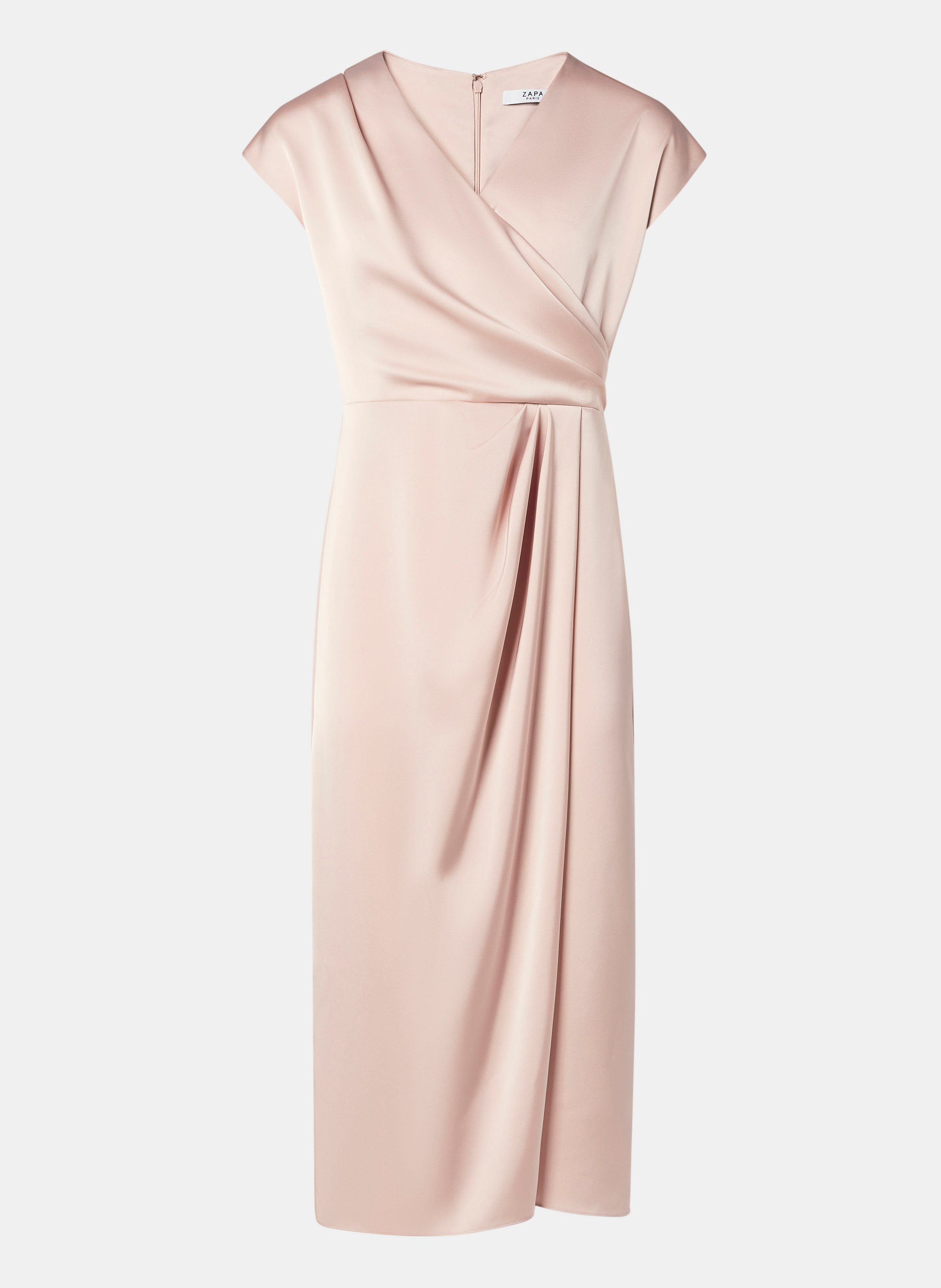 Robe cintrée rang Rose Zapa Femme