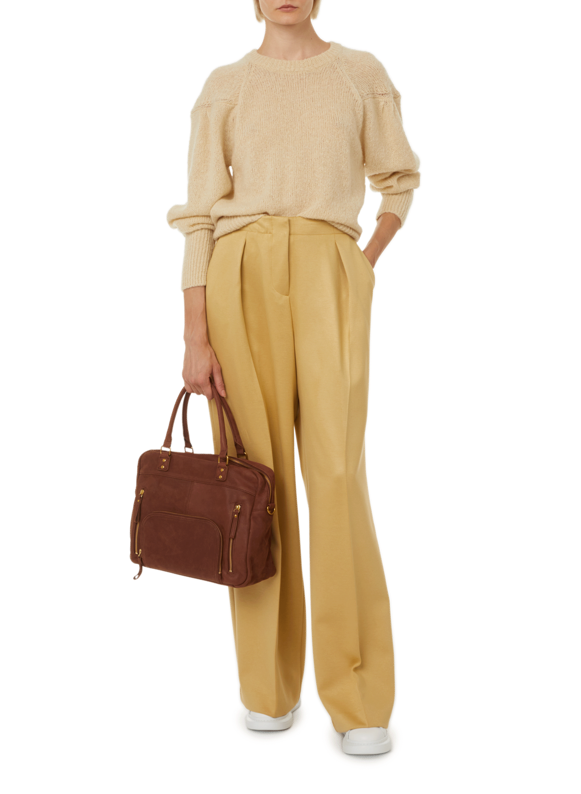 Carla wool-blend jumper ROSEANNA Yellow