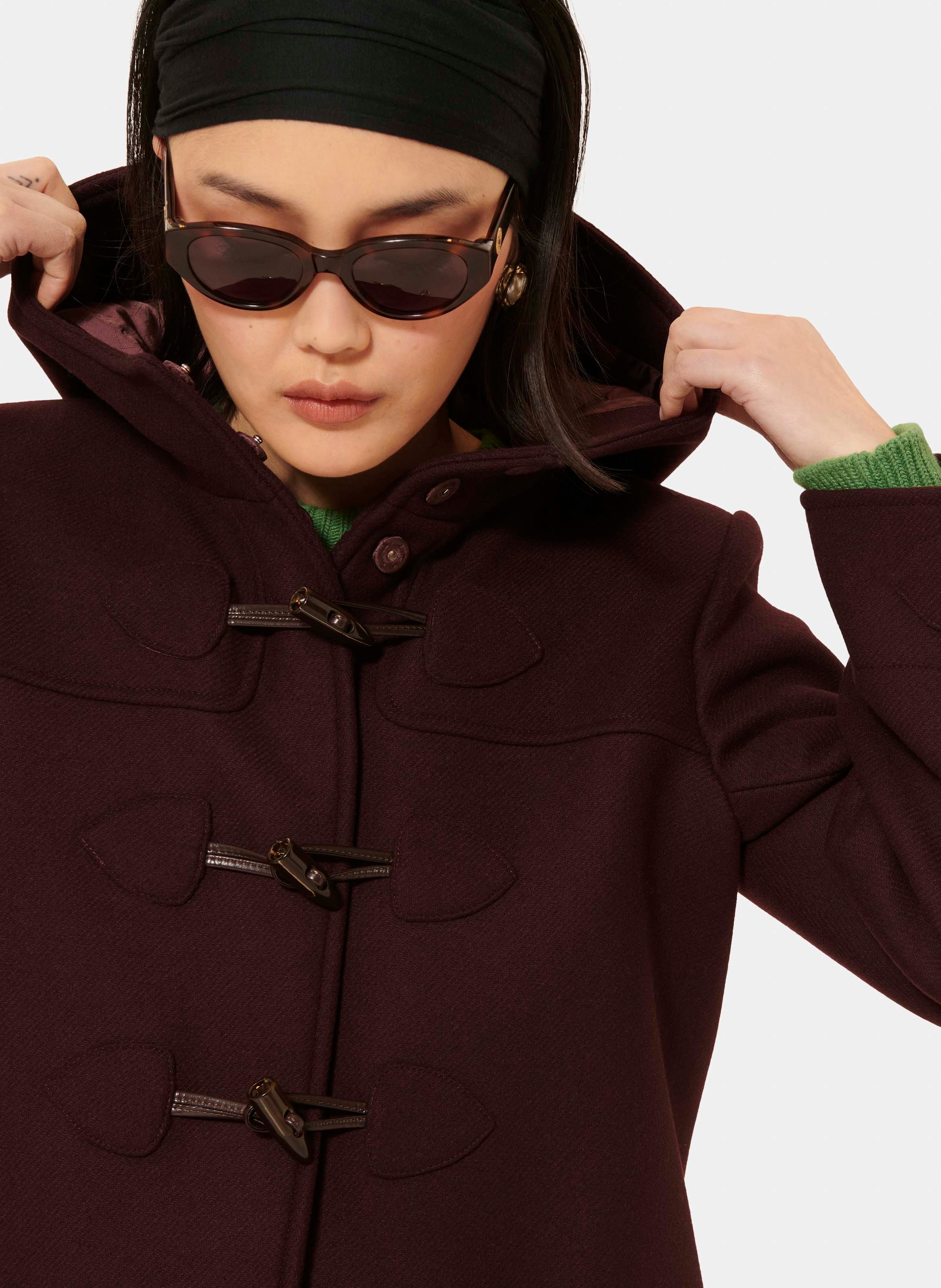 Manteau manoela TARA JARMON Violet