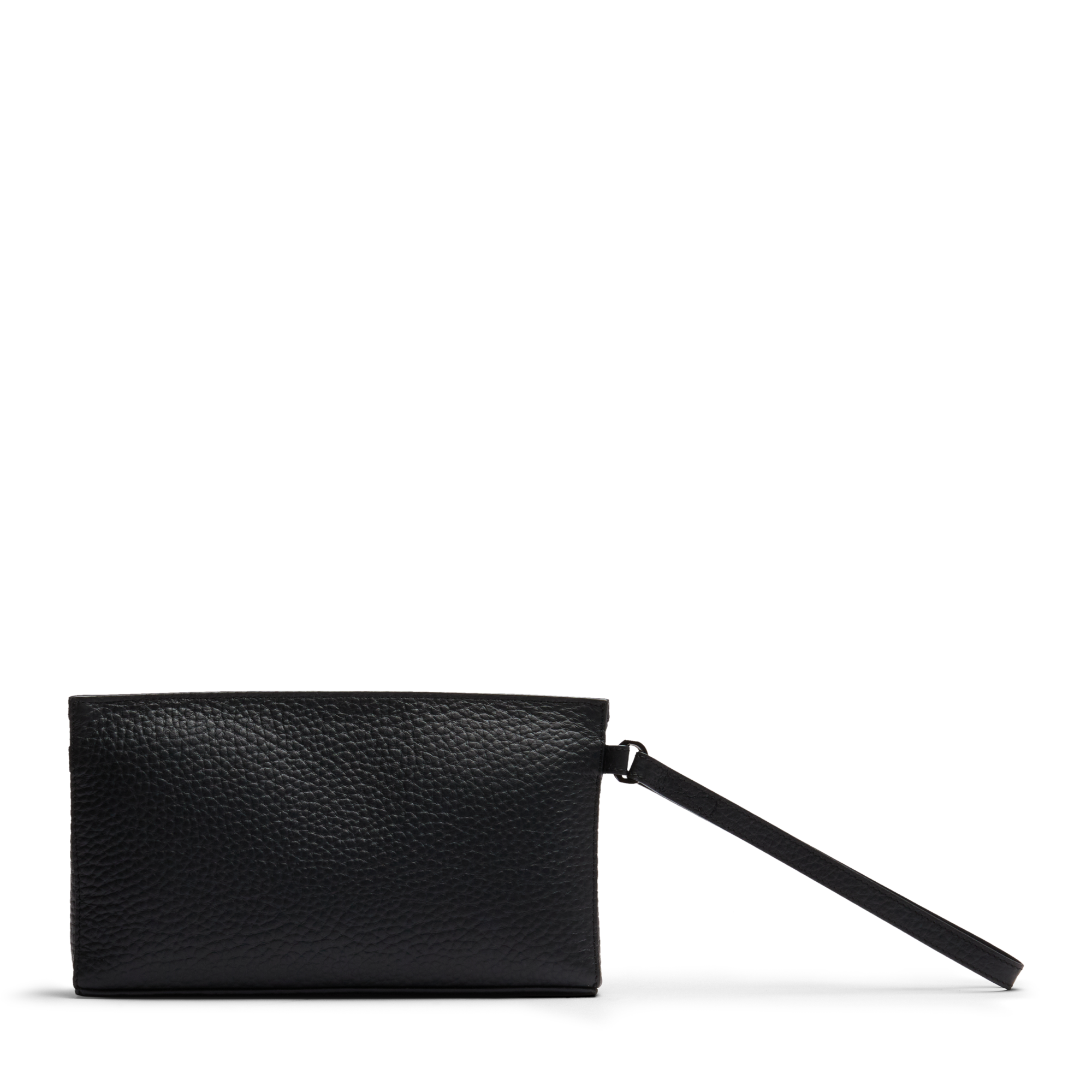 Pochette zippée s milo de lancel en cuir LANCEL Noir