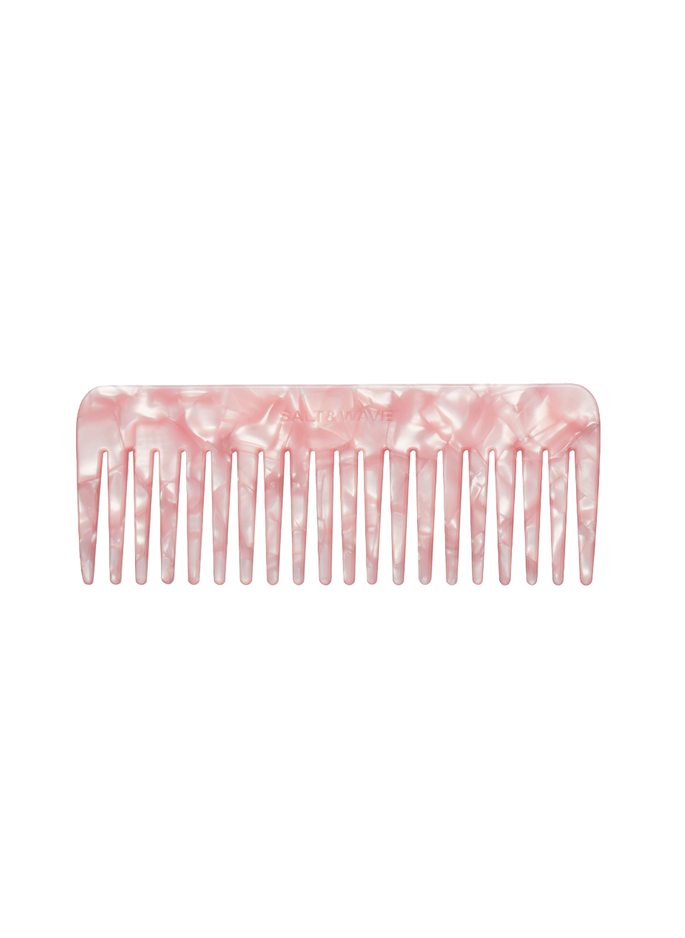 SALT & WAVE Santorini comb - Rose Quartz No color
