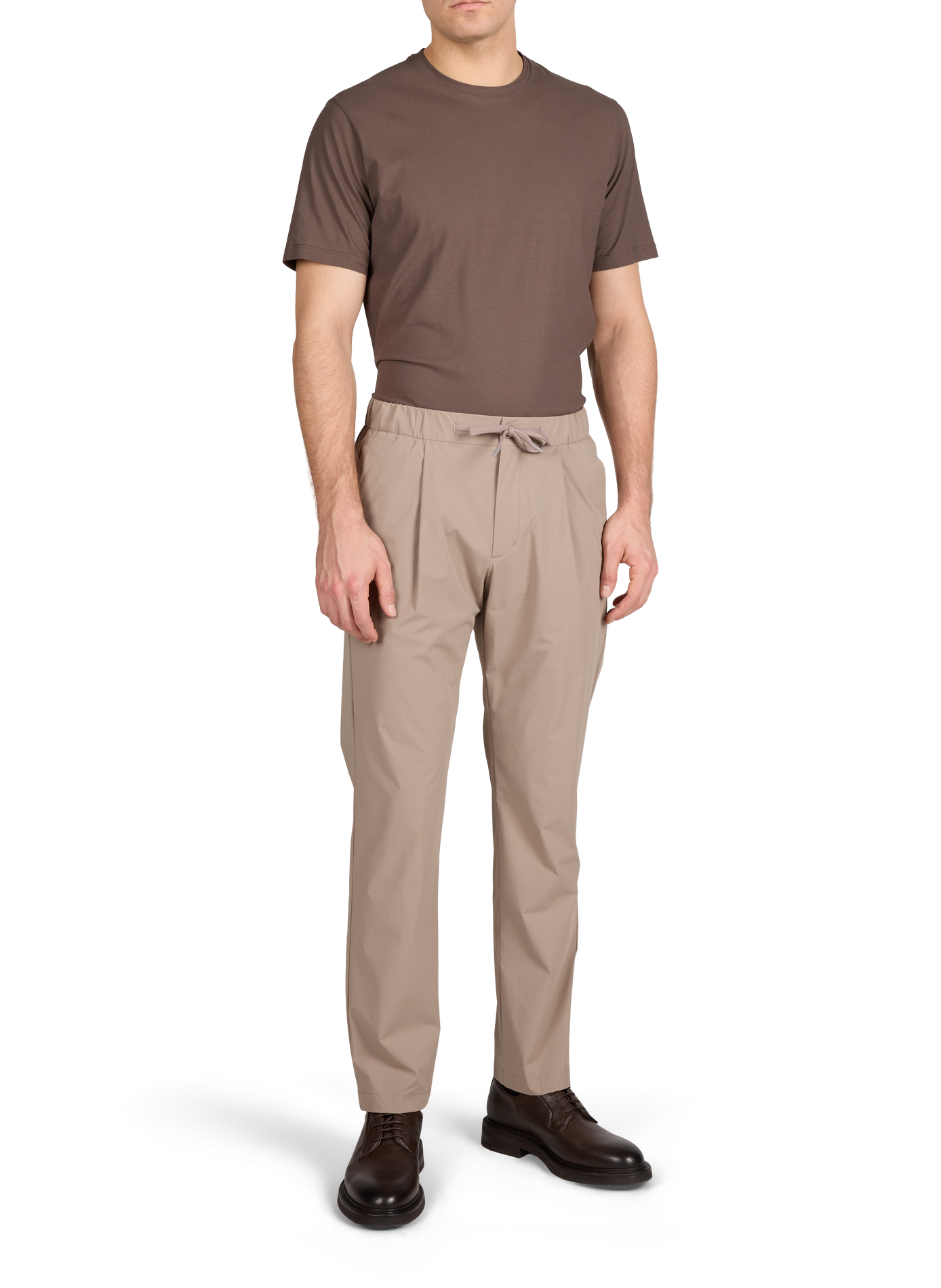 Solid 7/8 pants HERNO Beige