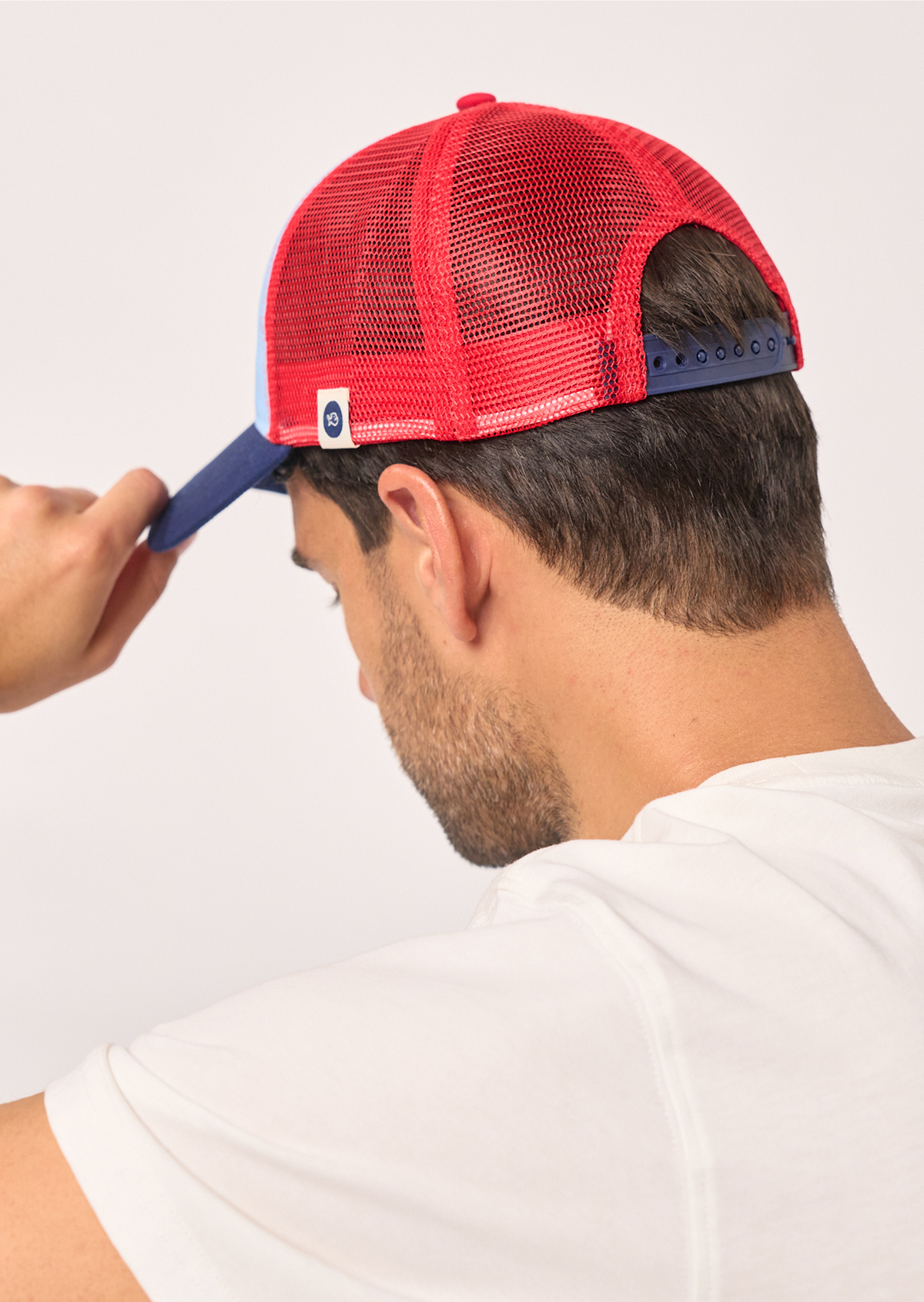 Casquette en coton trucker BILLYBELT Bleu