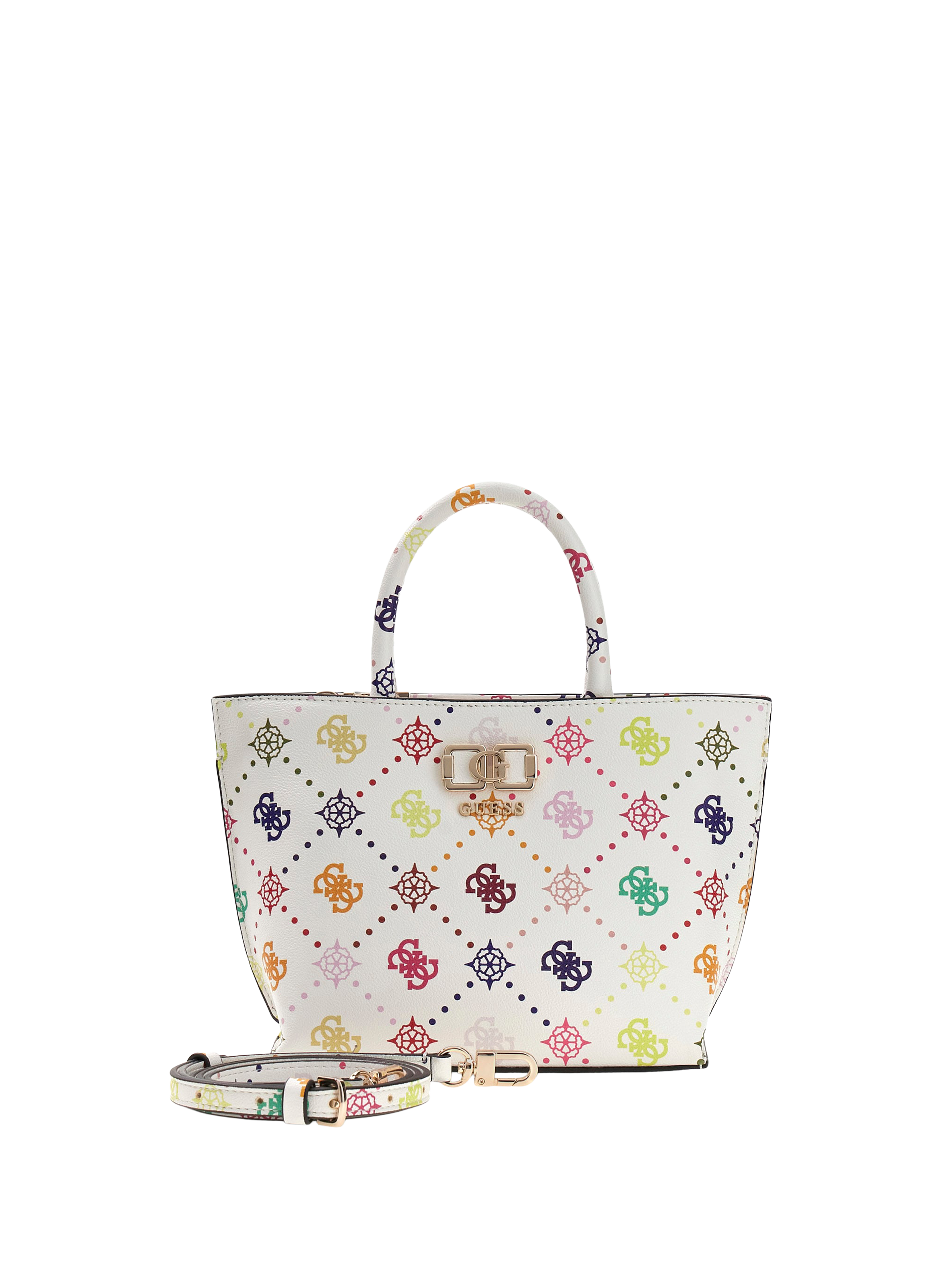 Borsa a tracolla con logo Emilie GUESS Multicolore